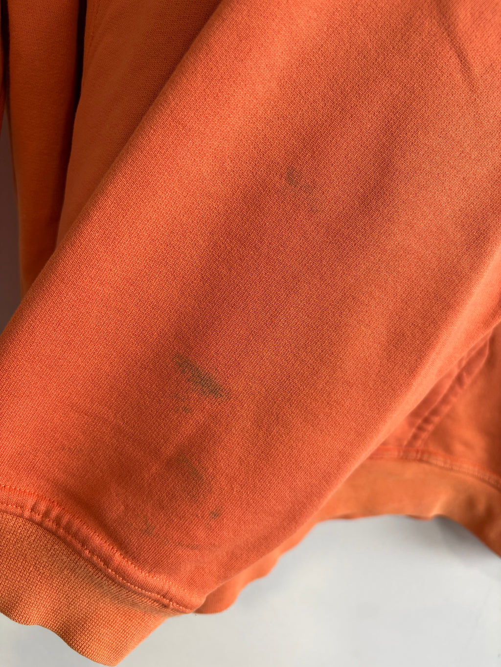 2000’s Quiksilver Orange Hoodie Big Logo Surf Y2K (XL)