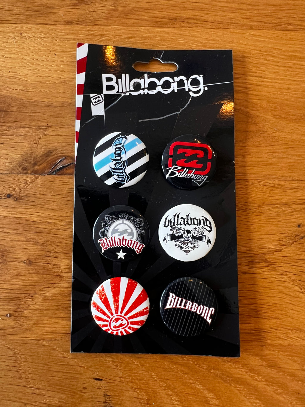 Y2K Billabong Pins *Brand New