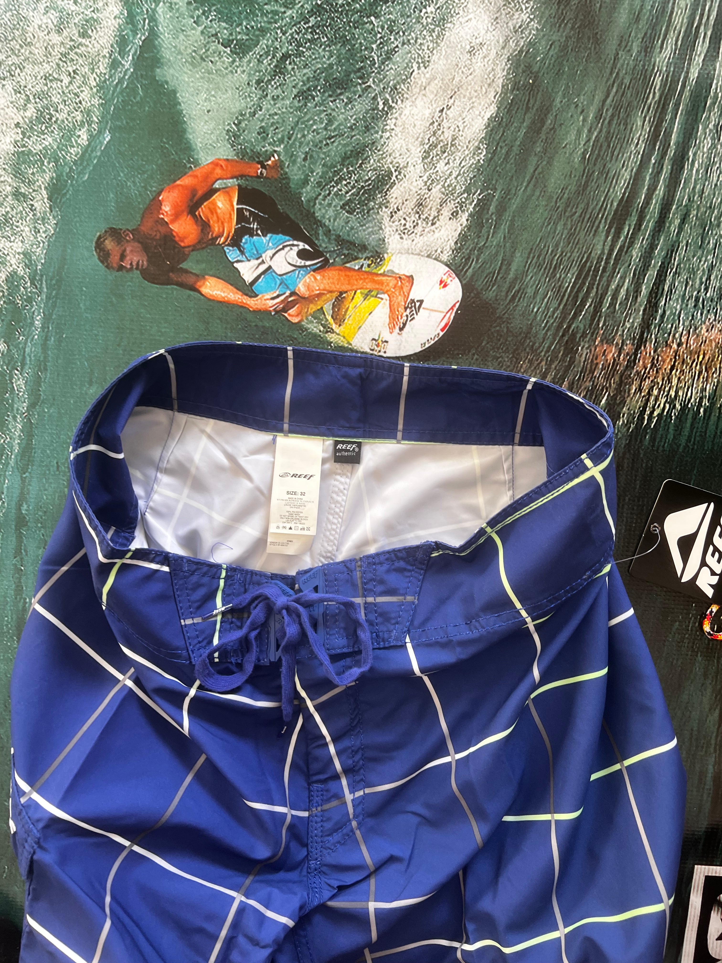 Y2K Reef Boardshorts (32) * DEADSTOCK