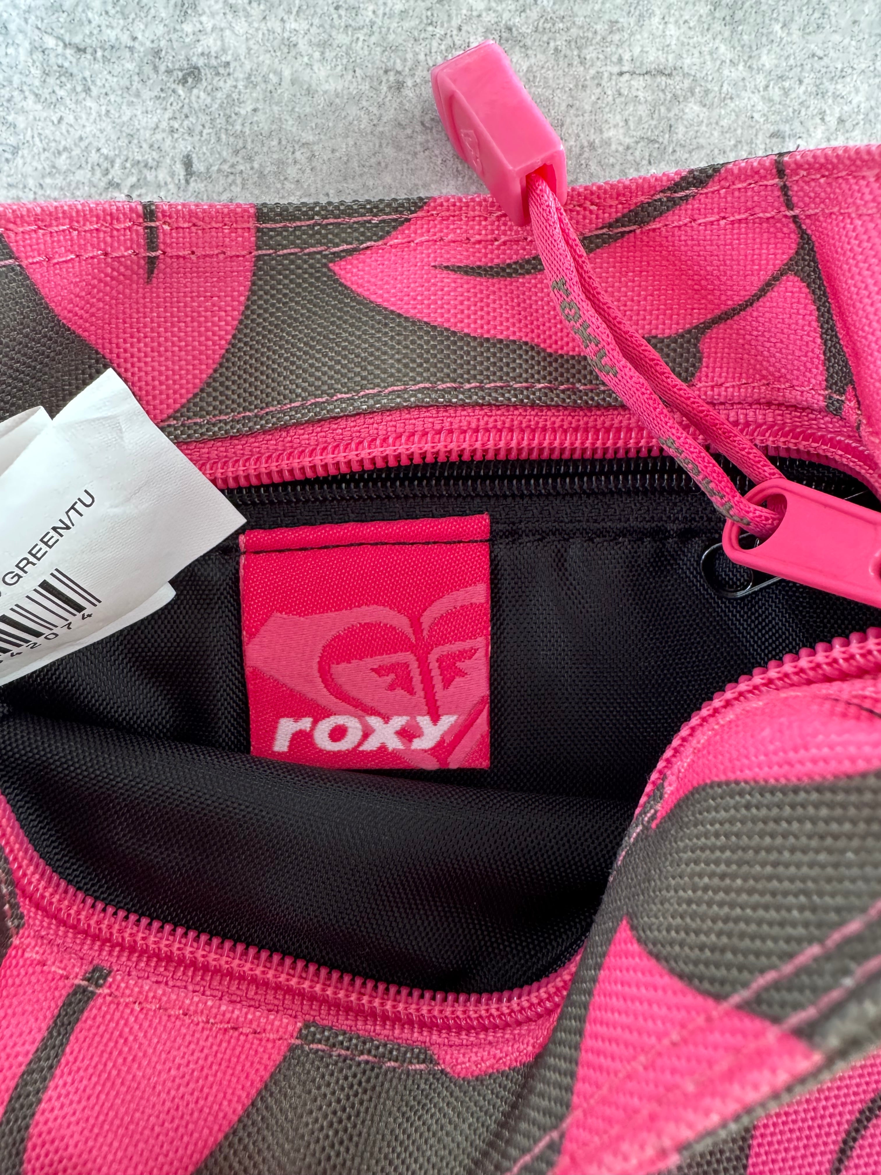 Y2K Roxy bag pink/brown – detail view