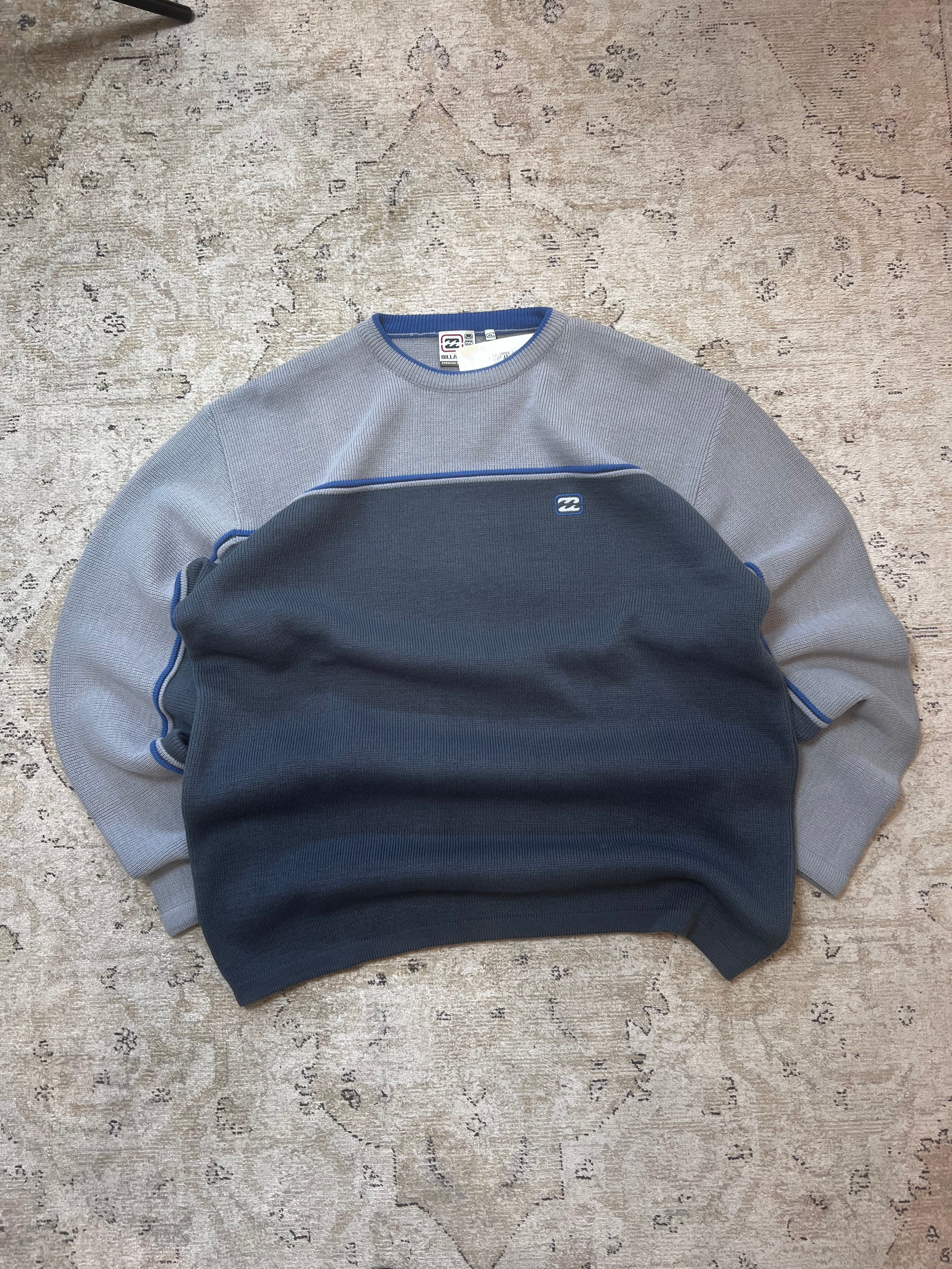 Billabong Y2K 2000’s Knit Sweatshirt (XL) *DEADSTOCK