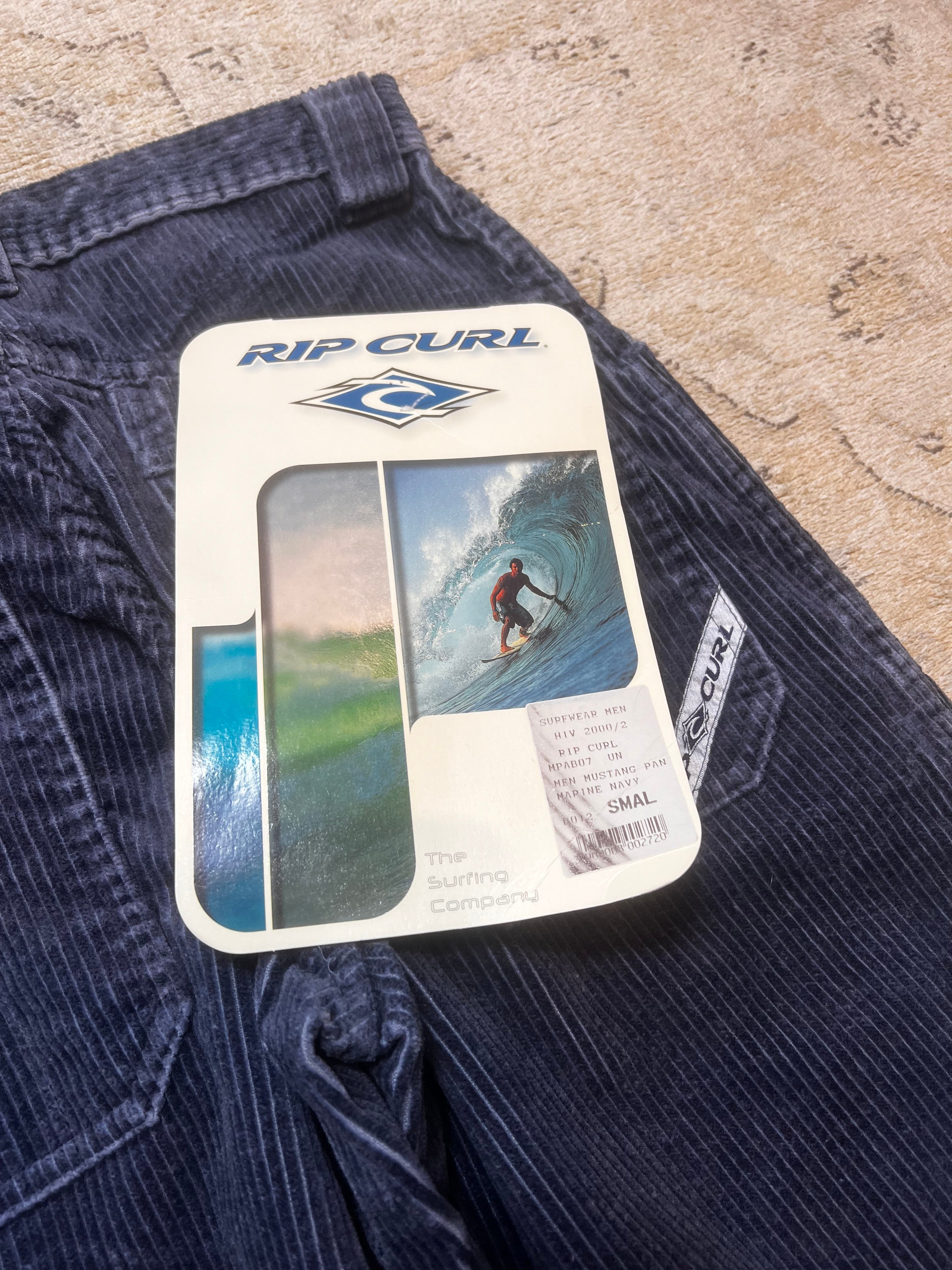 Y2K Rip Curl Corduroy Pants (S) DEADSTOCK