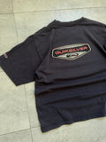 Vintage Y2K Quiksilver t-shirt, dark navy, size S - front