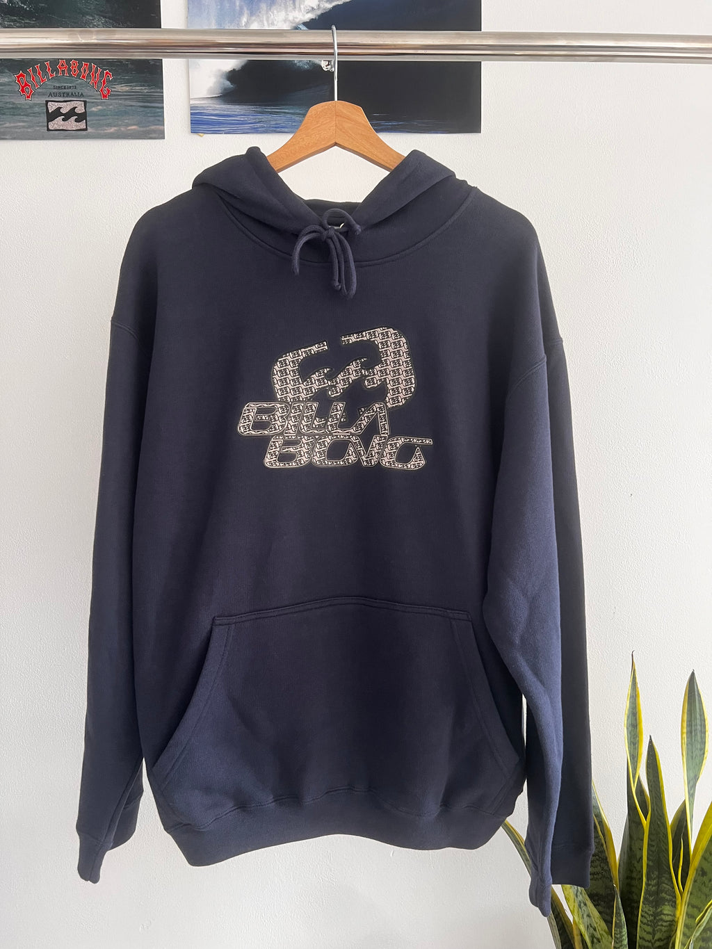 Vintage Billabong Y2K Logo Hoodie (M) *DEADSTOCK