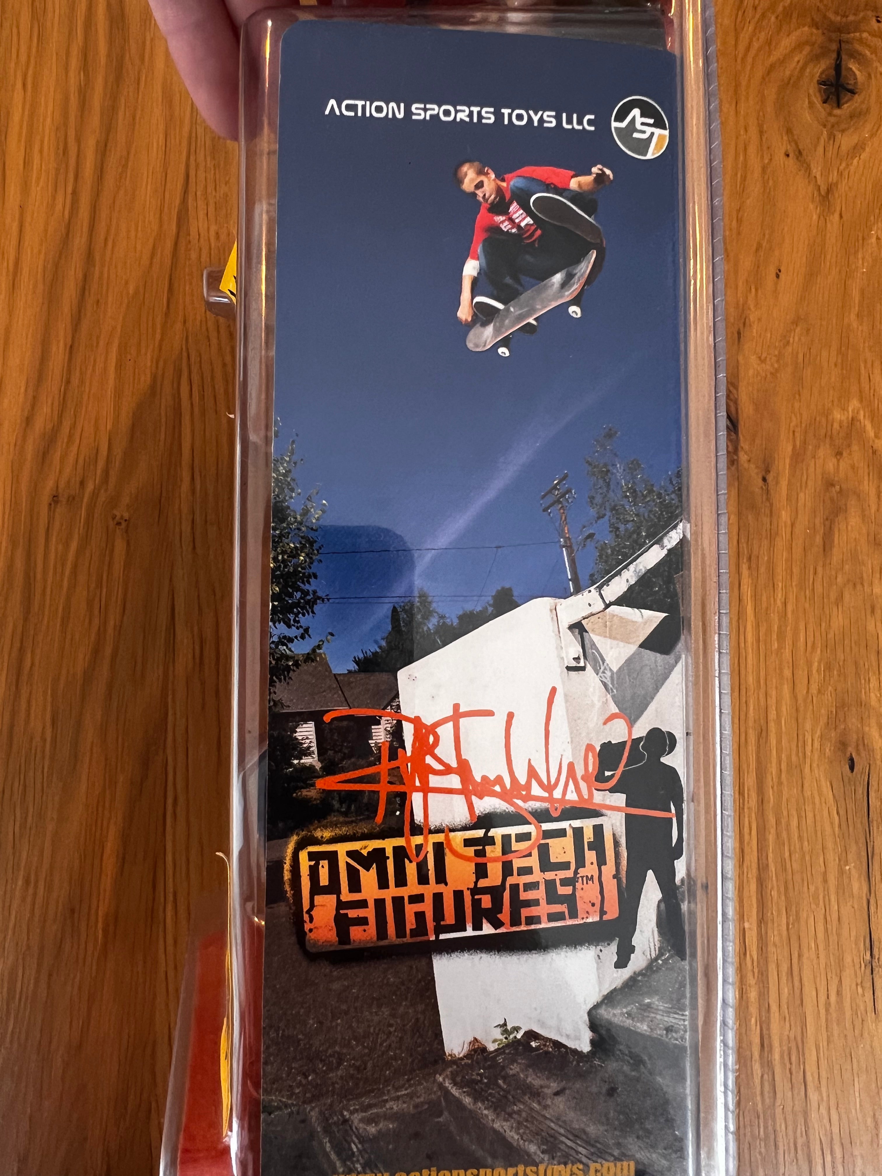 Ryan Sheckler Skateboard Figure – Omni Tech – Action Sports Toys – Sealed – 2008
