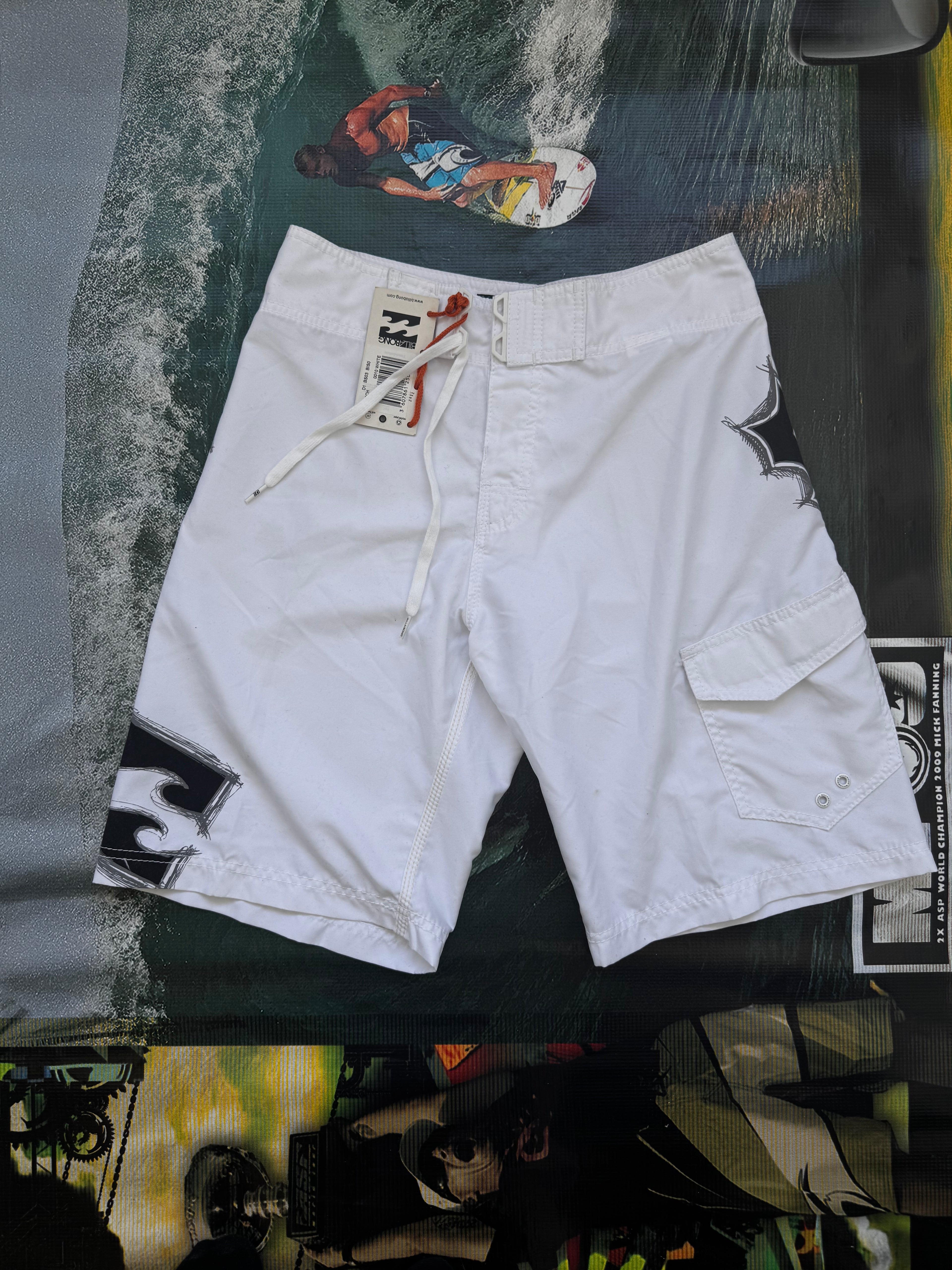 Y2K Billabong deadstock boardshorts waist 28 — brand new with tags — Backwash VTG