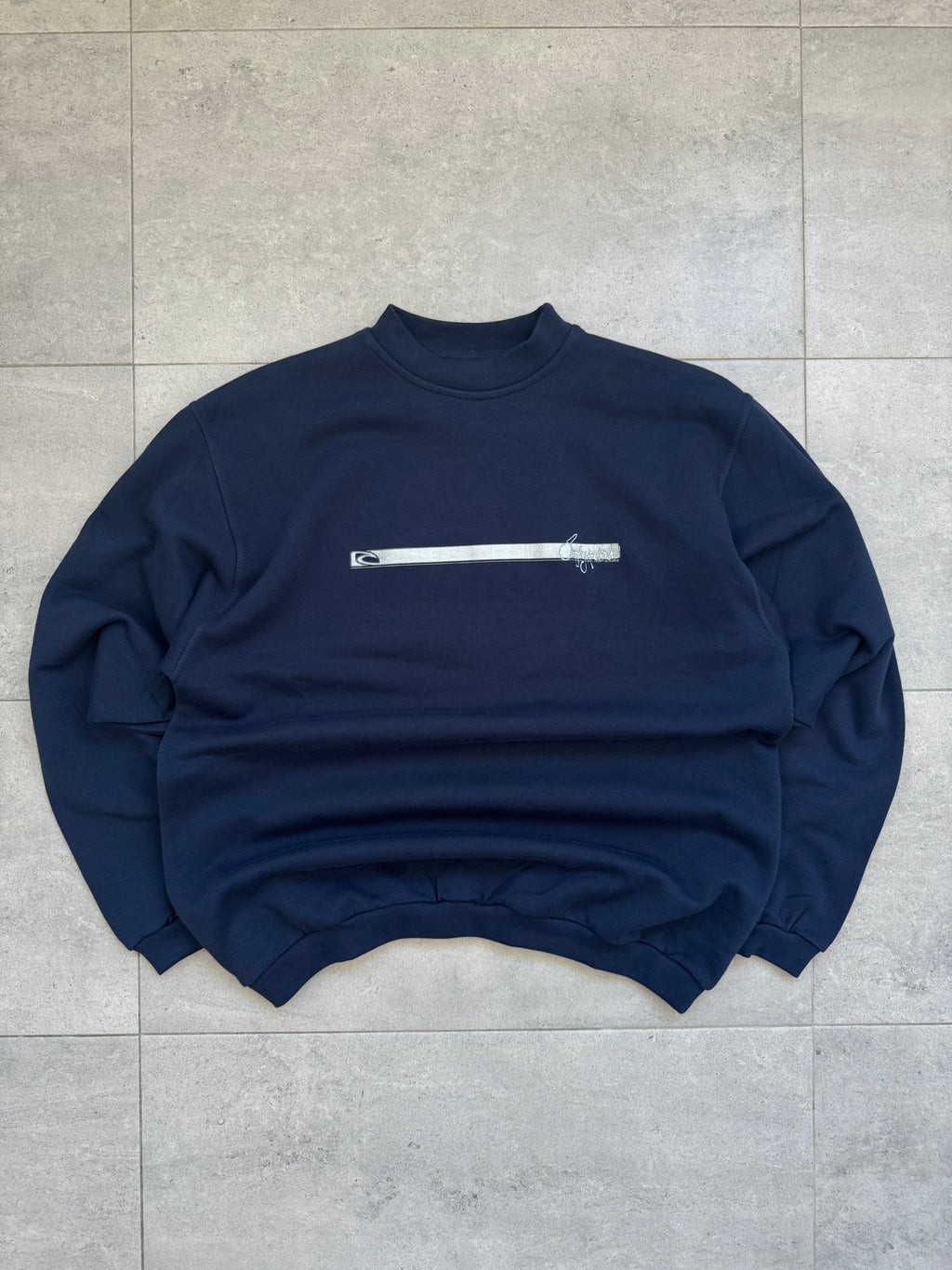 Deadstock Y2K Rip Curl sweatshirt, navy, size S - front