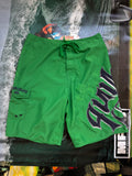 Y2K Quiksilver green boardshorts size 29