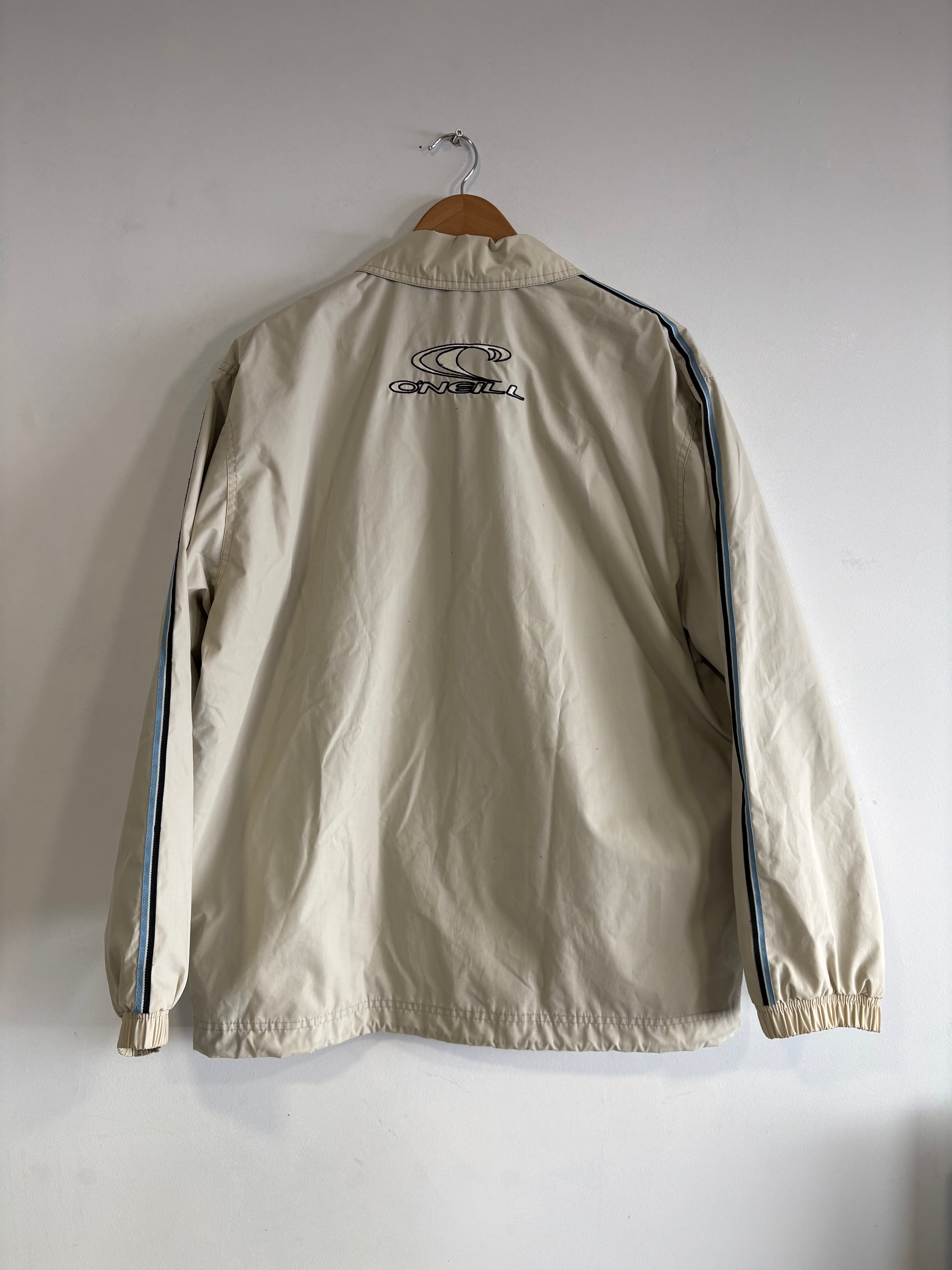 2000’s O’Neill Beige Zip Jacket Surf Skate Clean (S)