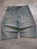 2000s Quiksilver vintage denim shorts size S — rare surf skate brand — Backwash VTG