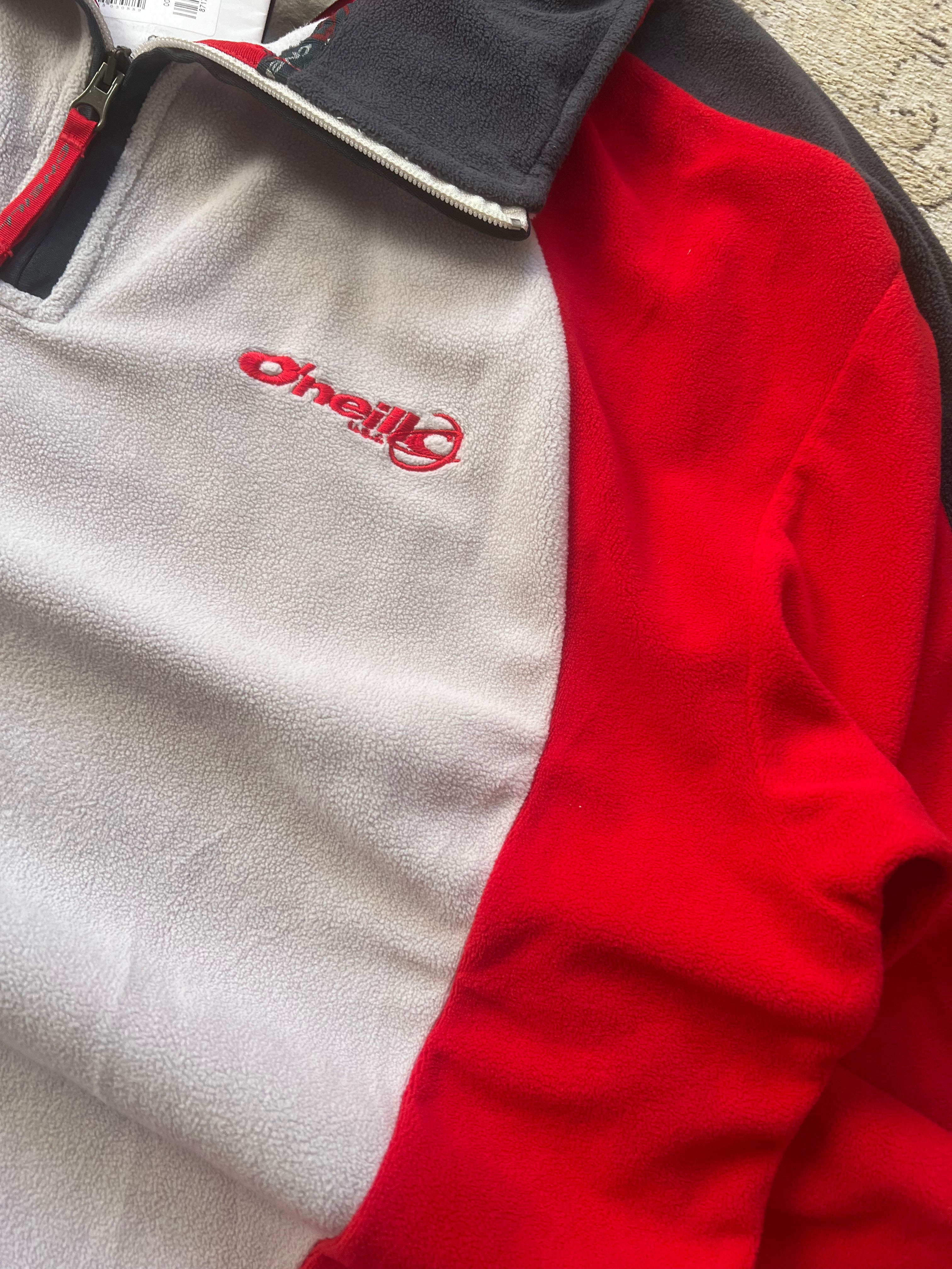 2000’s O’Neill Fleece Quarter Zip Y2K (XL) *DEADSTOCK