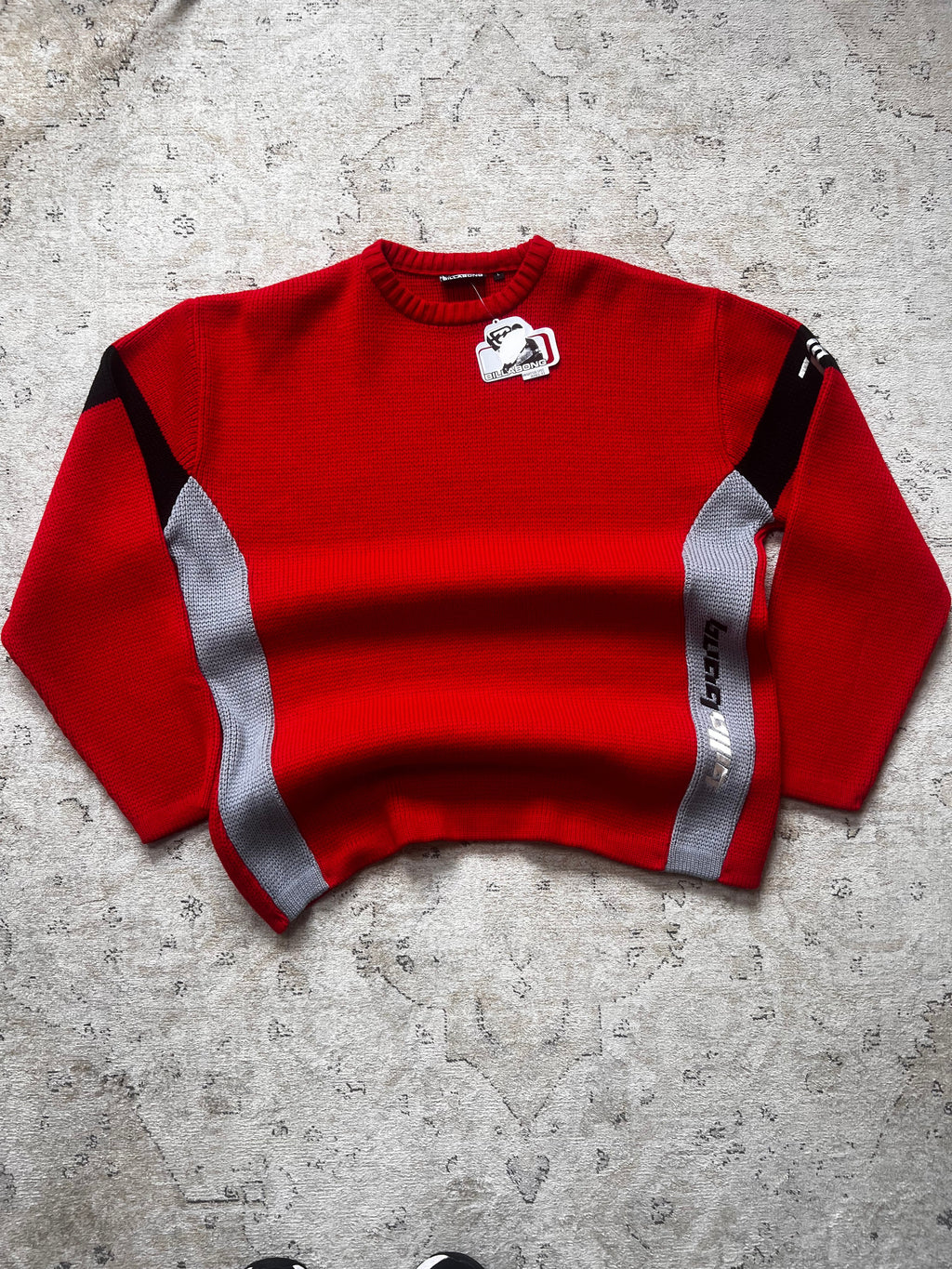 00’s Billabong Knit Jumper (Size L) *DEADSTOCK*