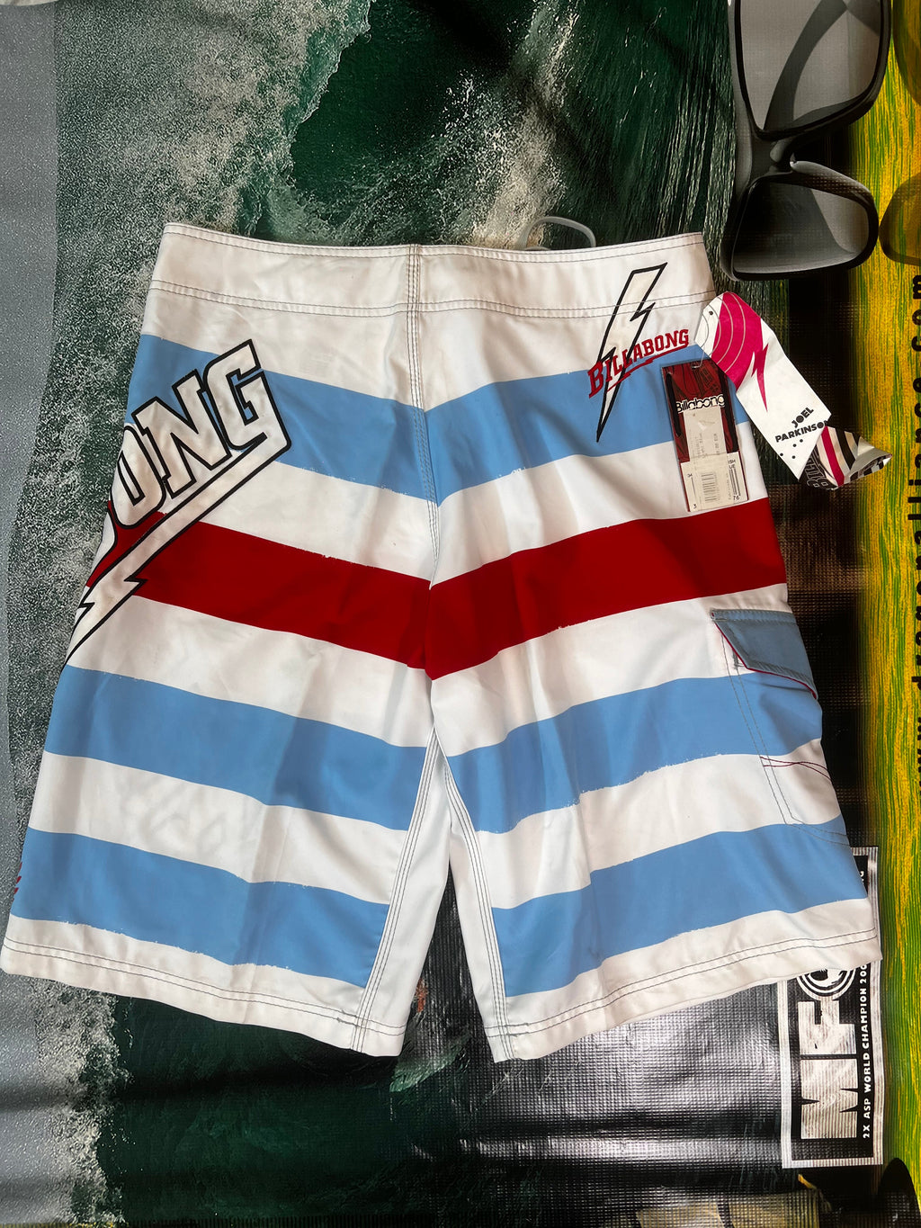 Y2K Billabong "Joel Parko - OG Signature Series Boardshorts (34) DEADSTOCK*
