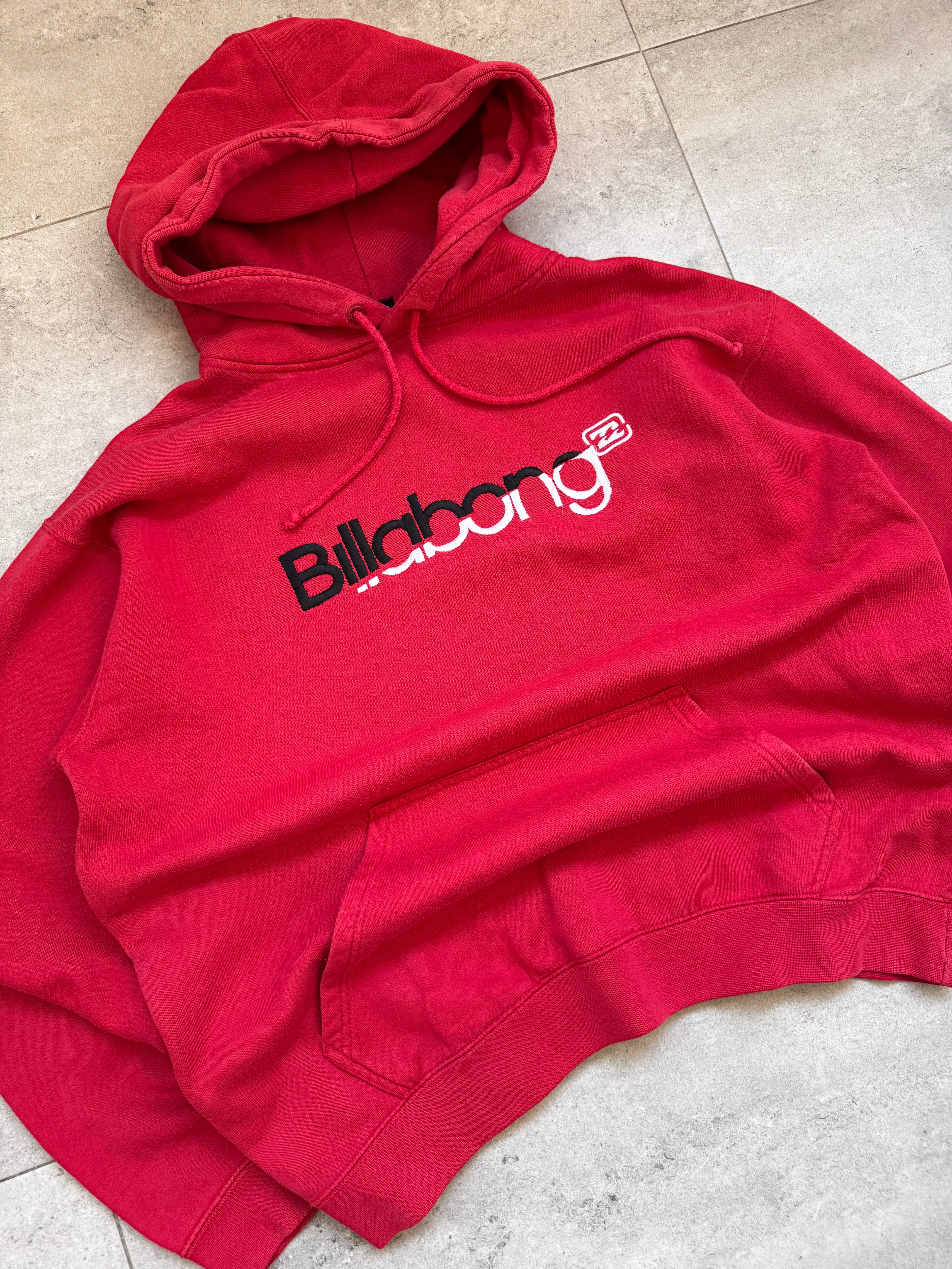 Y2K Billabong sweatshirt red size L