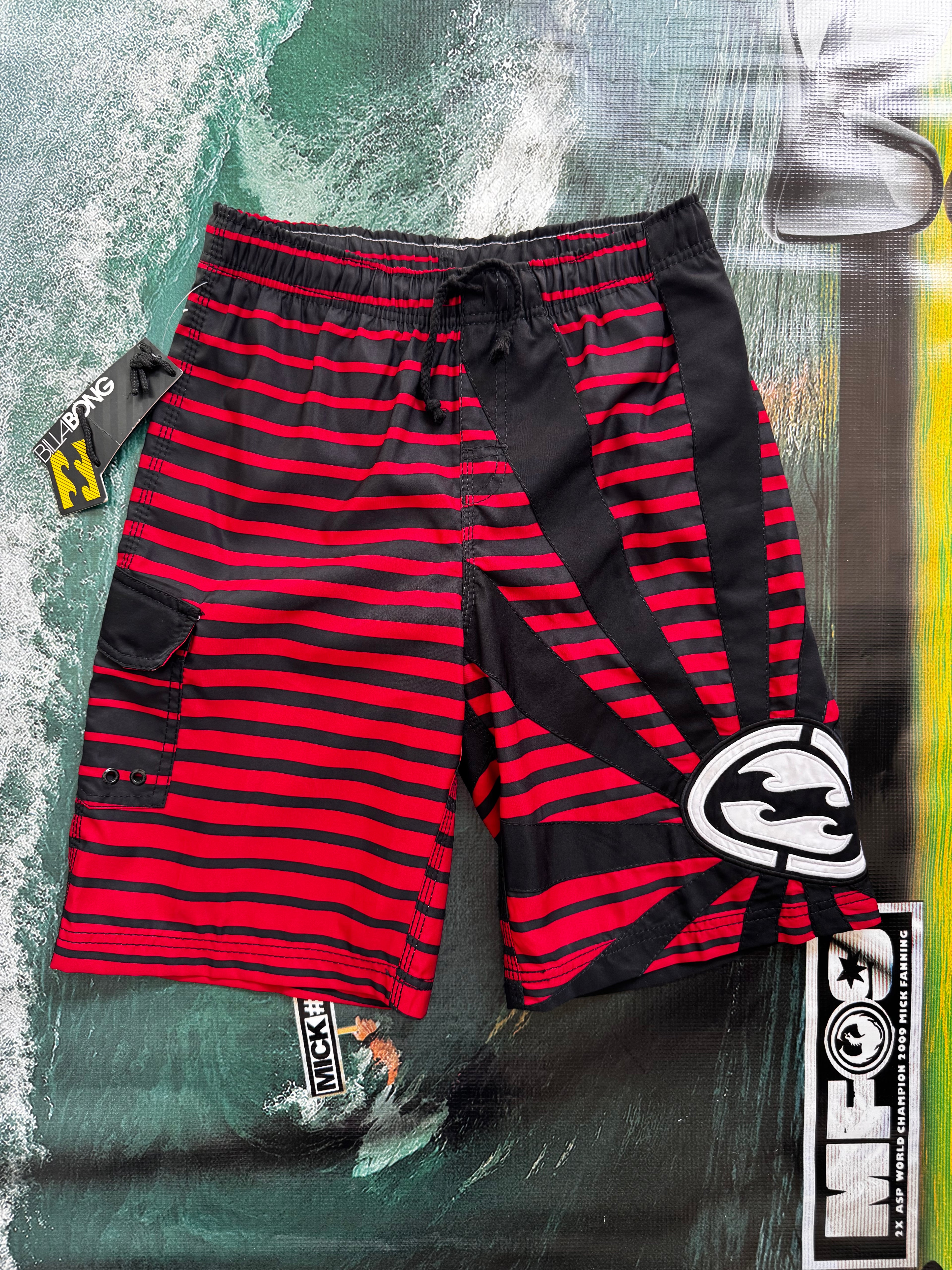 Y2K Billabong Rising Sun Boardshorts (14 Years*)