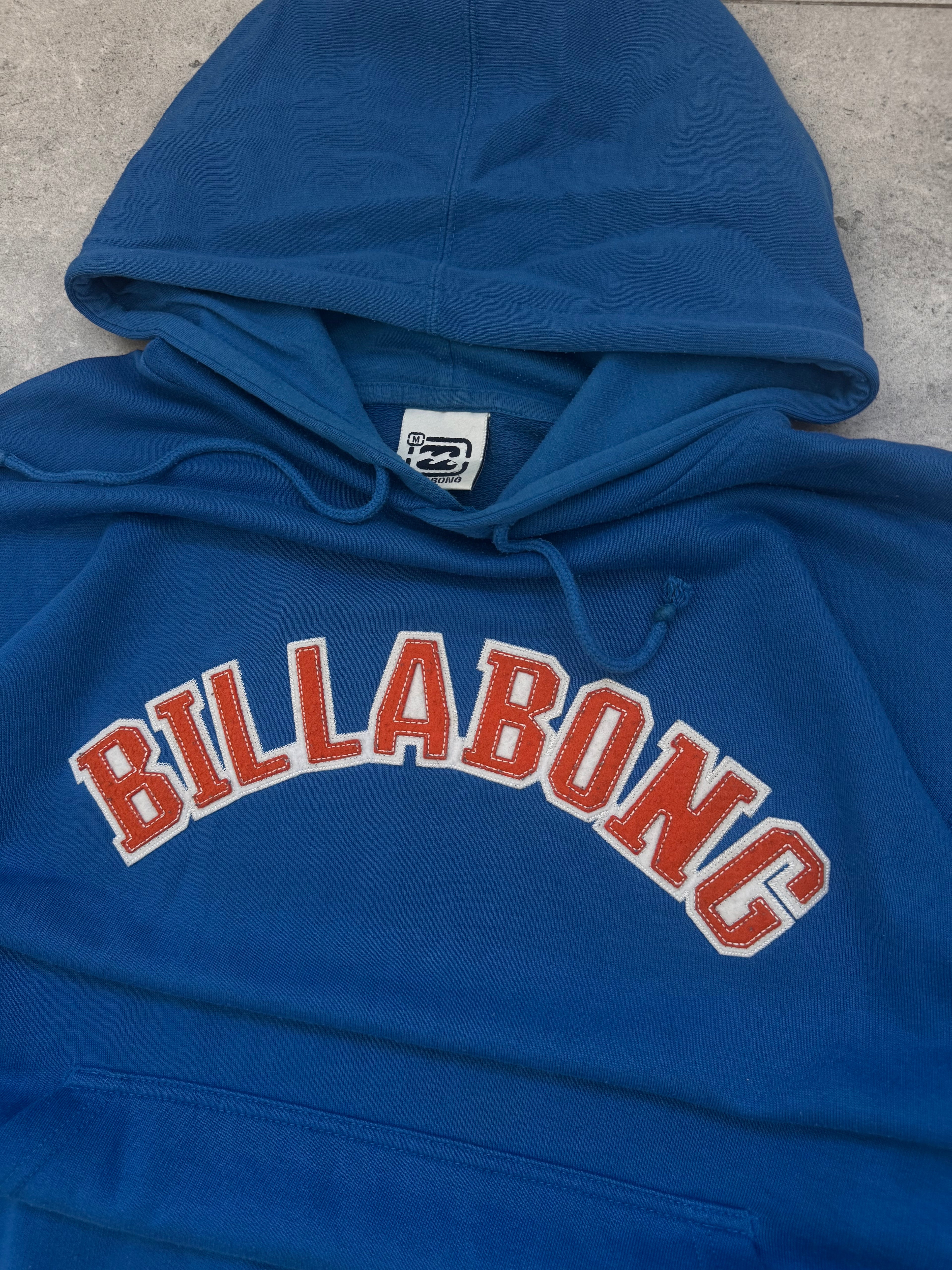 Y2K Billabong sweatshirt front graphic — authentic vintage surfwear
