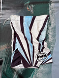 Y2K Billabong Andy Irons boardshorts blue/white/black size 32 – front view