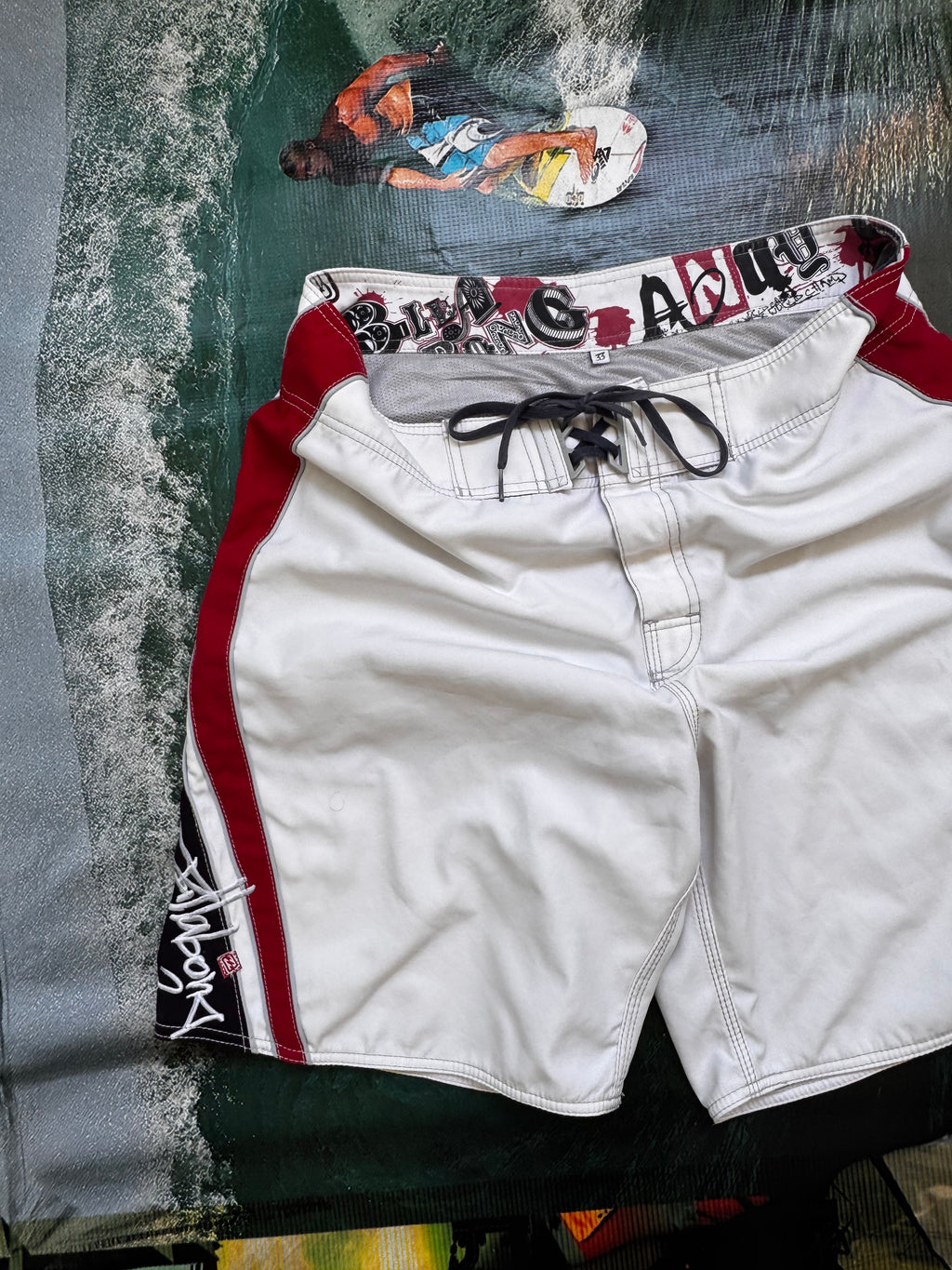 Y2K Billabong Andy Irons 3x World Champion Boardshorts (33*)