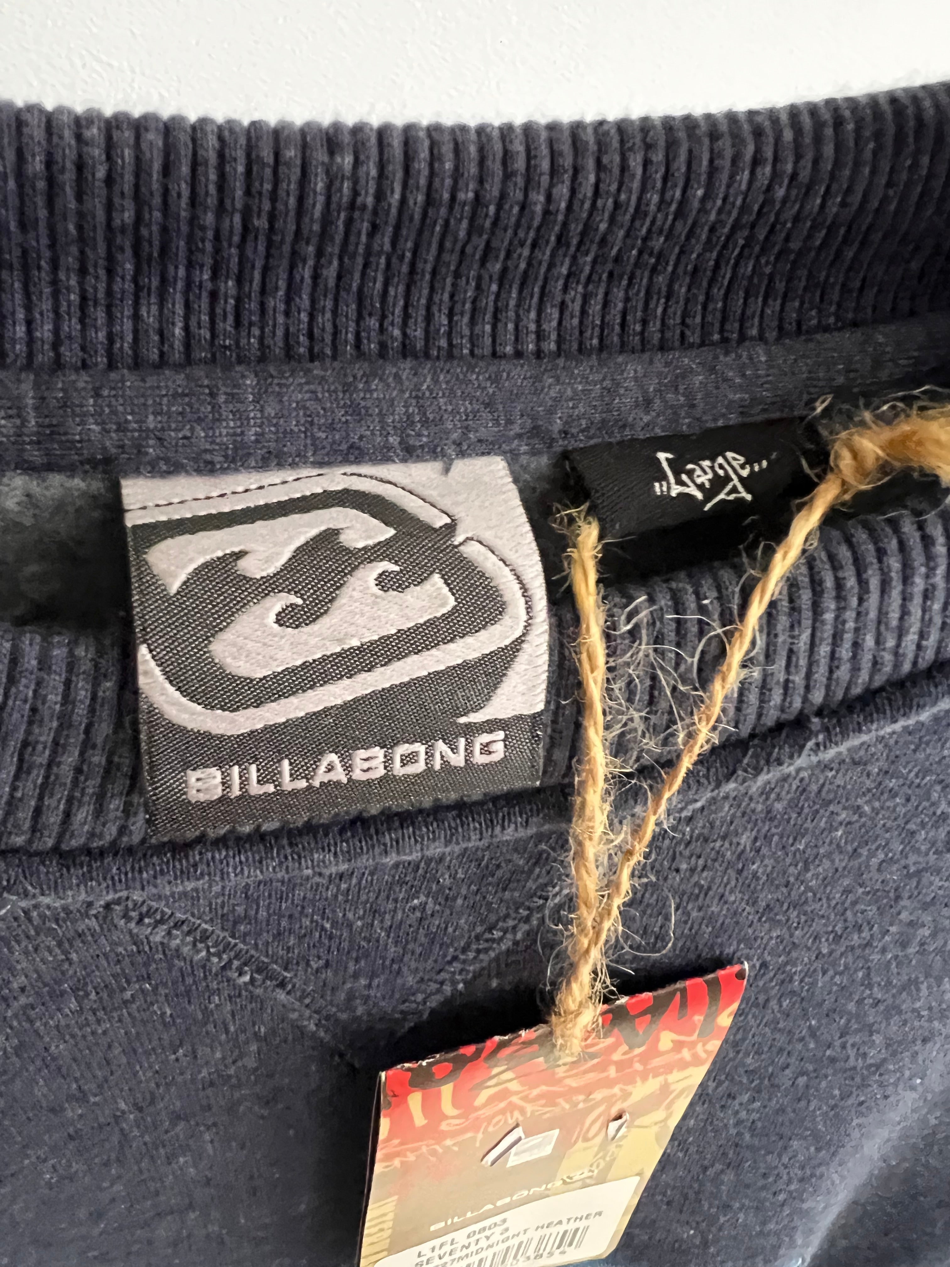 Vintage Billabong Seventy 3 Sweatshirt (L)* DEADSTOCK*