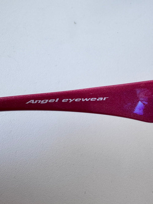 90s Anarchy deadstock vintage surf sunglasses, pink — side