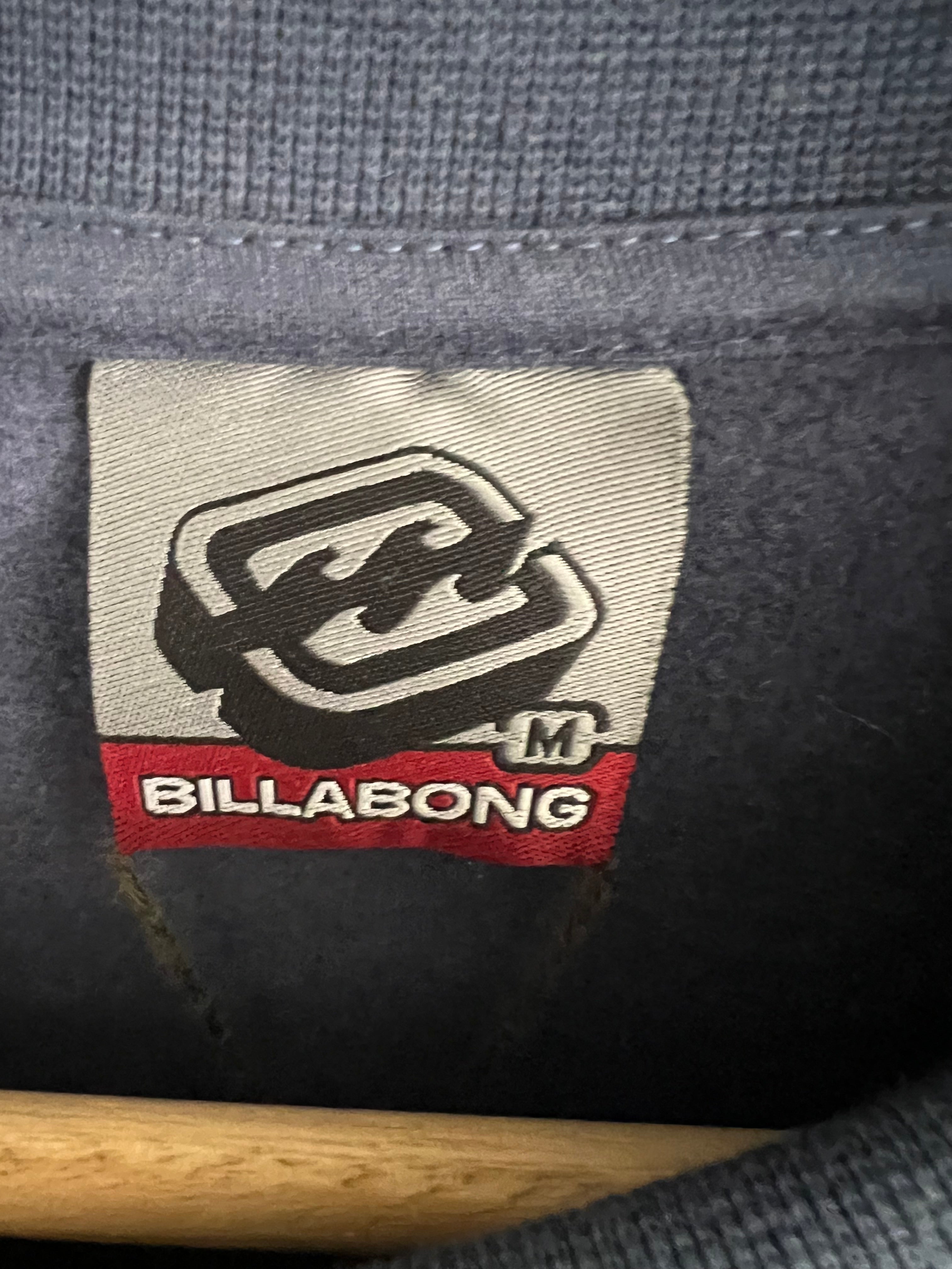 2000’s Billabong Crewneck Navy Embroidered Logo (M) DEADSTOCK