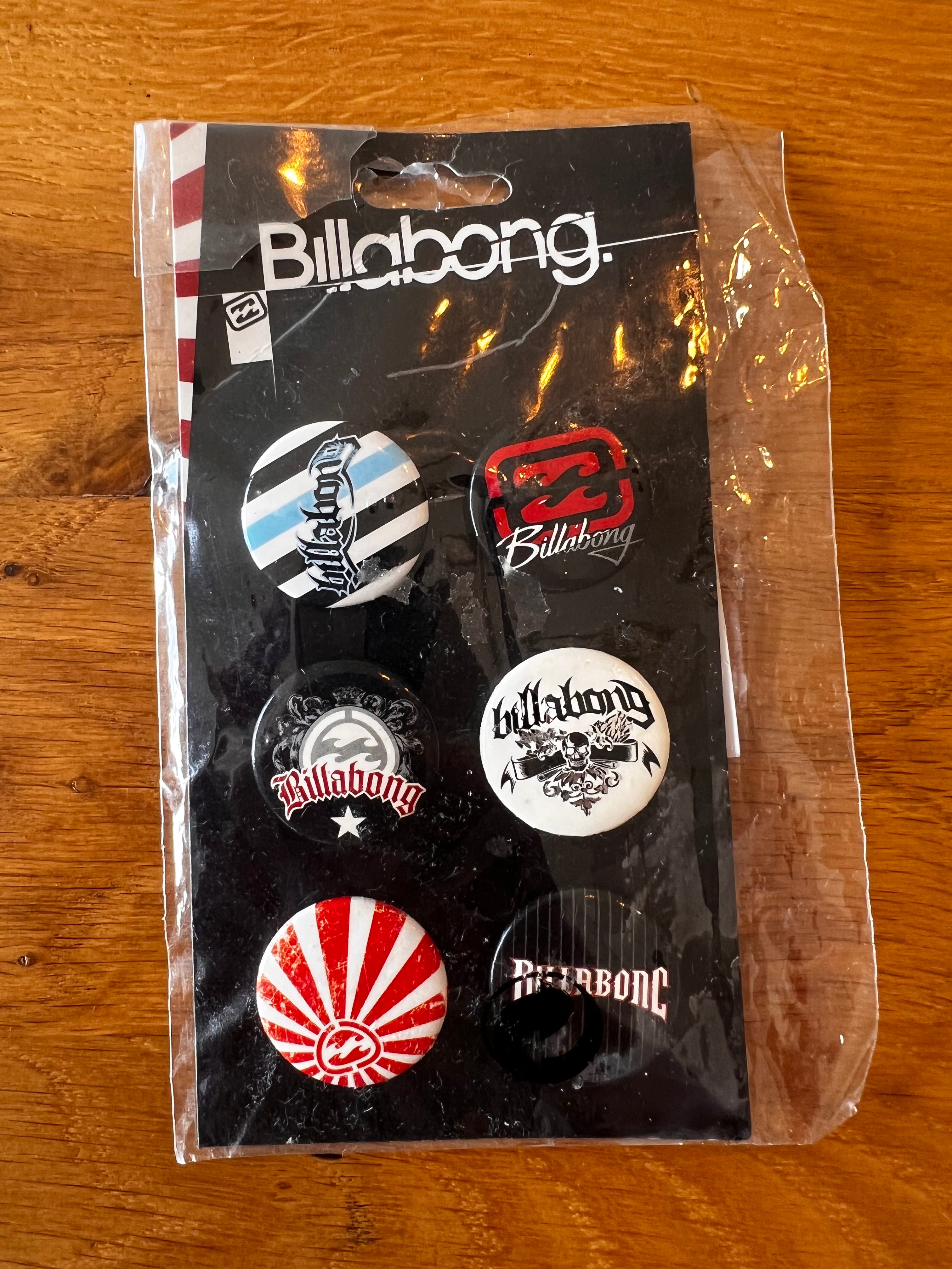 Y2K Billabong Pins *Brand New