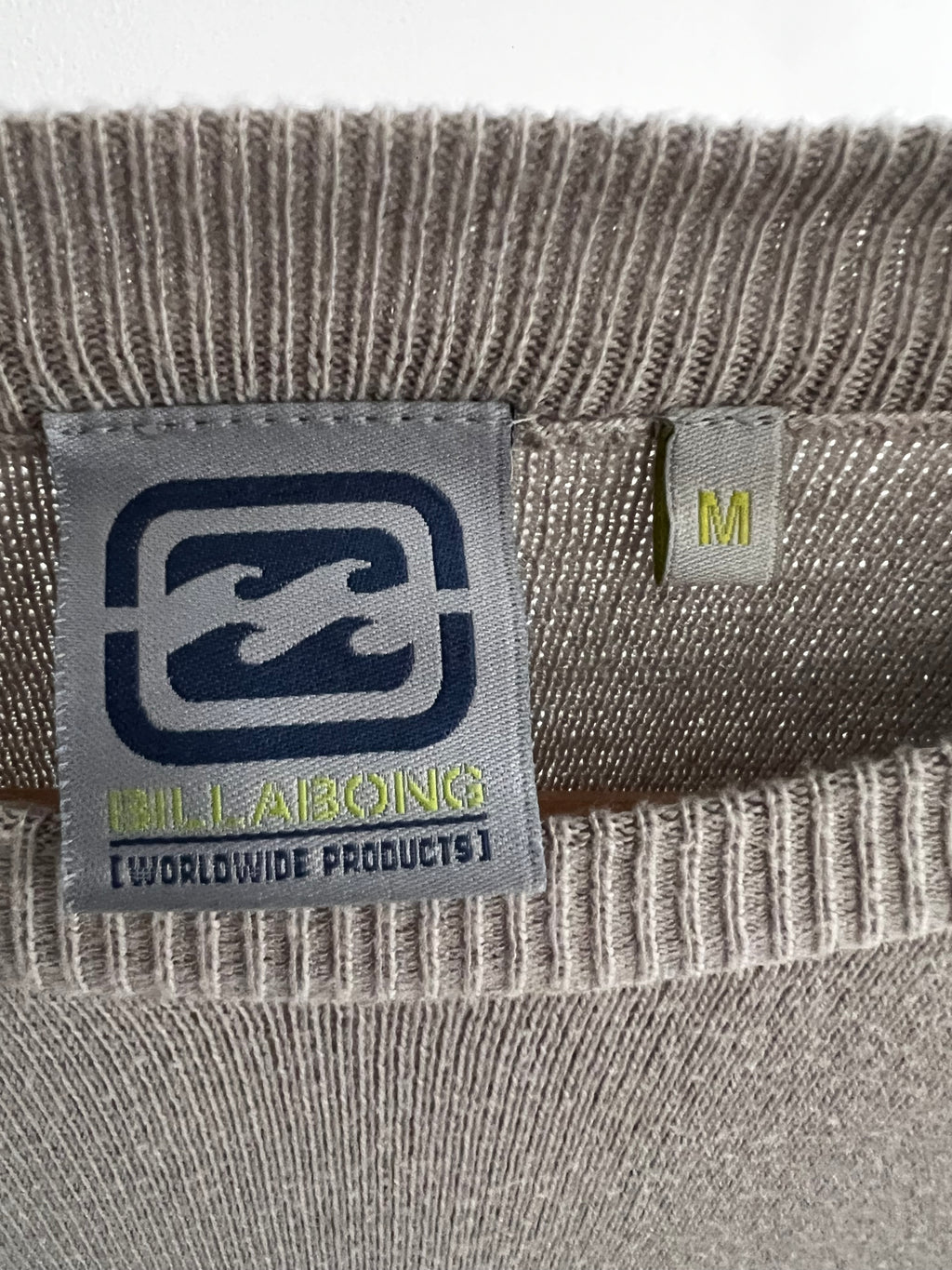 Y2K Billabong Active System Knit Sweater (M) *DEADSTOCK