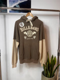 Billabong Hoodie Brown/Cream Y2K (S)  *DEADSTOCK