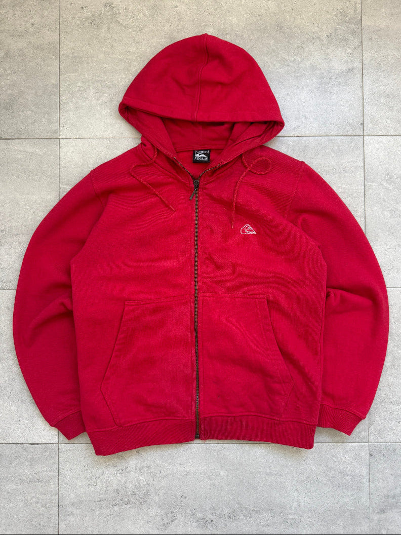 Vintage Y2K Quiksilver sweatshirt, red, size S - back