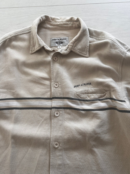 90s Rip Curl vintage shirt back detail — rare genuine vintage surf brand 1990s