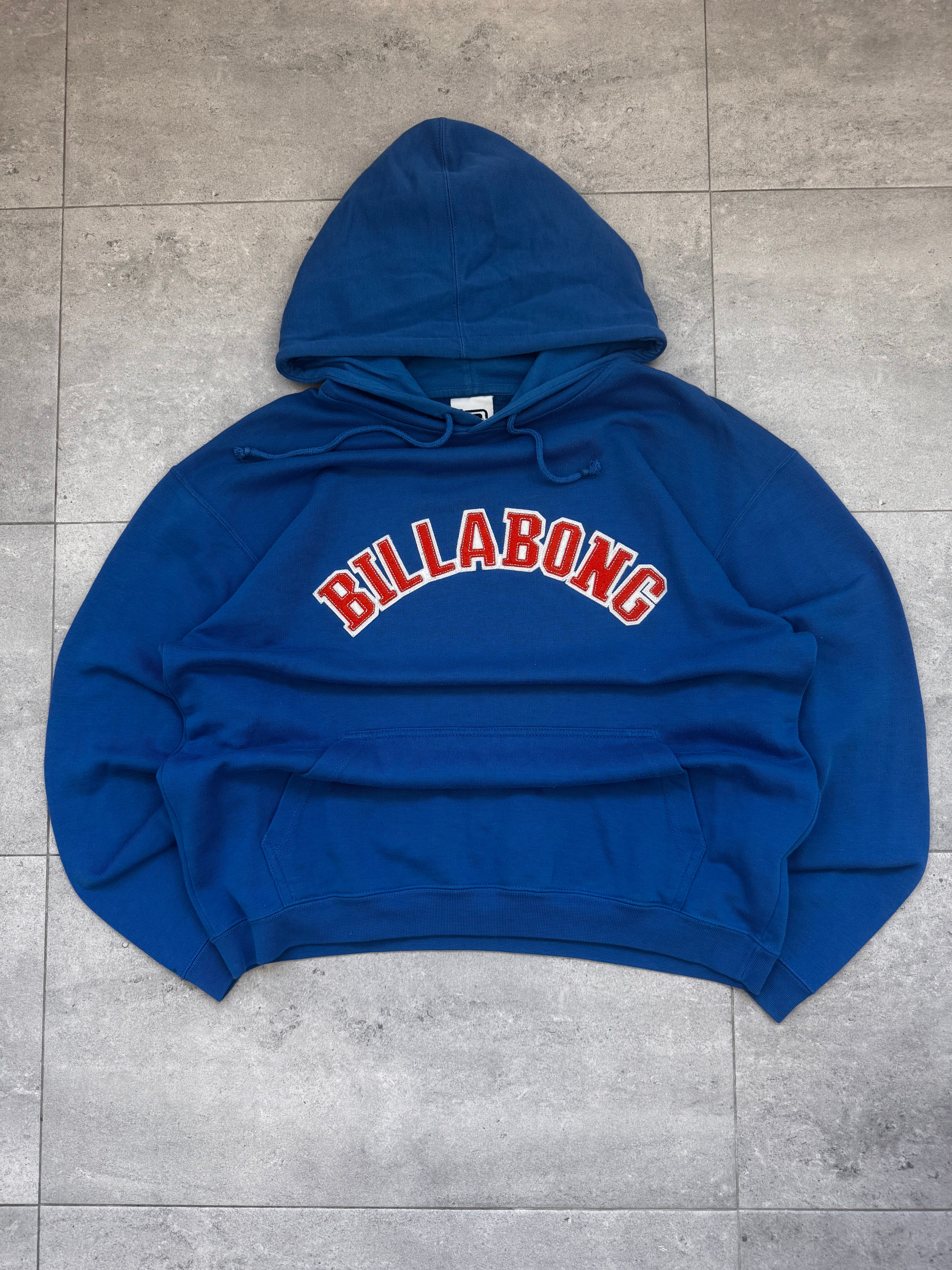 Y2K Billabong sweatshirt back detail — rare vintage surf brand