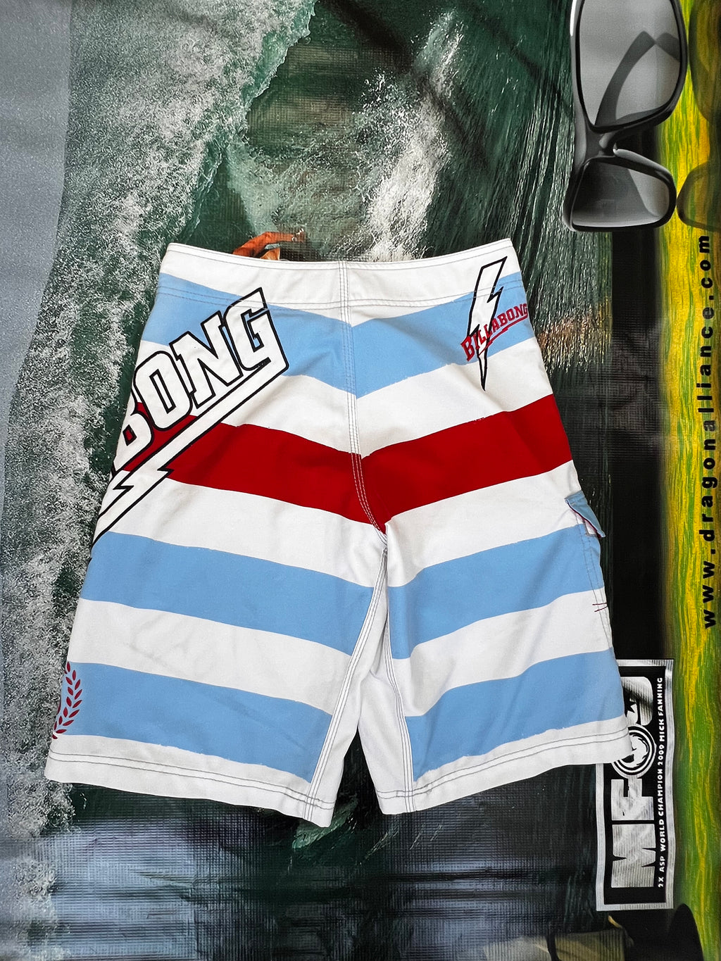 Y2K Billabong "Joel Parko - OG Signature Series Boardshorts (28)