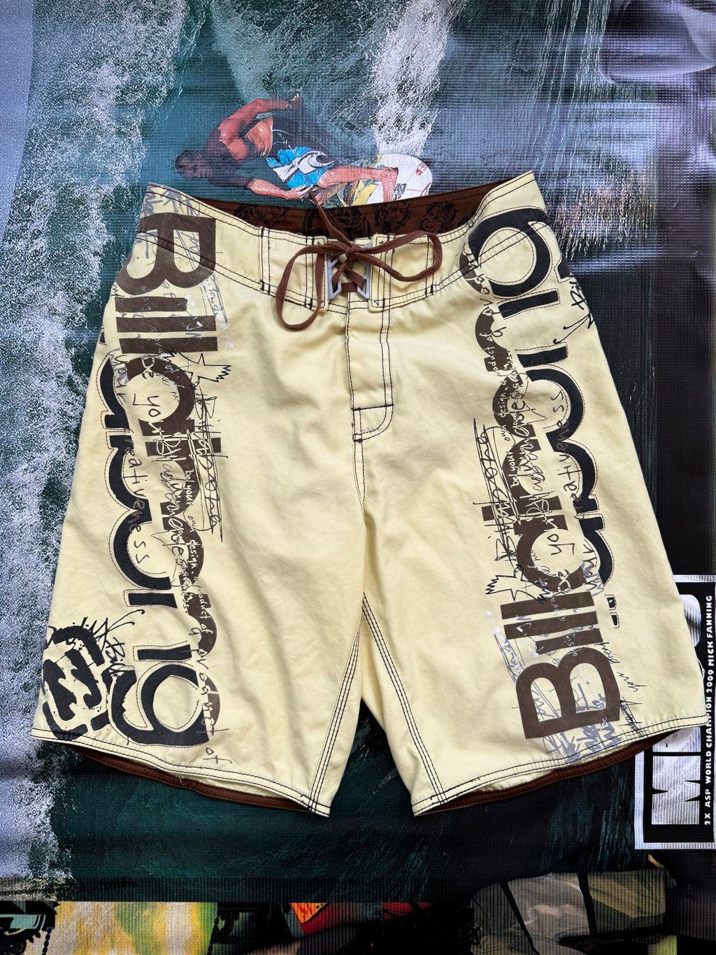 Y2K Billabong Occi Lupo Signature Boadshorts (30*)