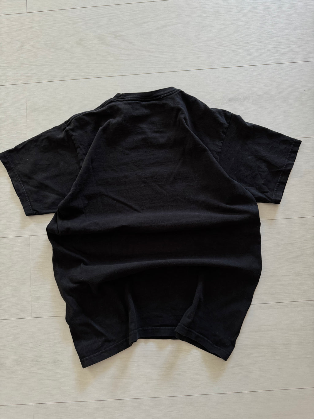 Y2K Spitfire Wheels t-shirt back detail — genuine vintage skate brand