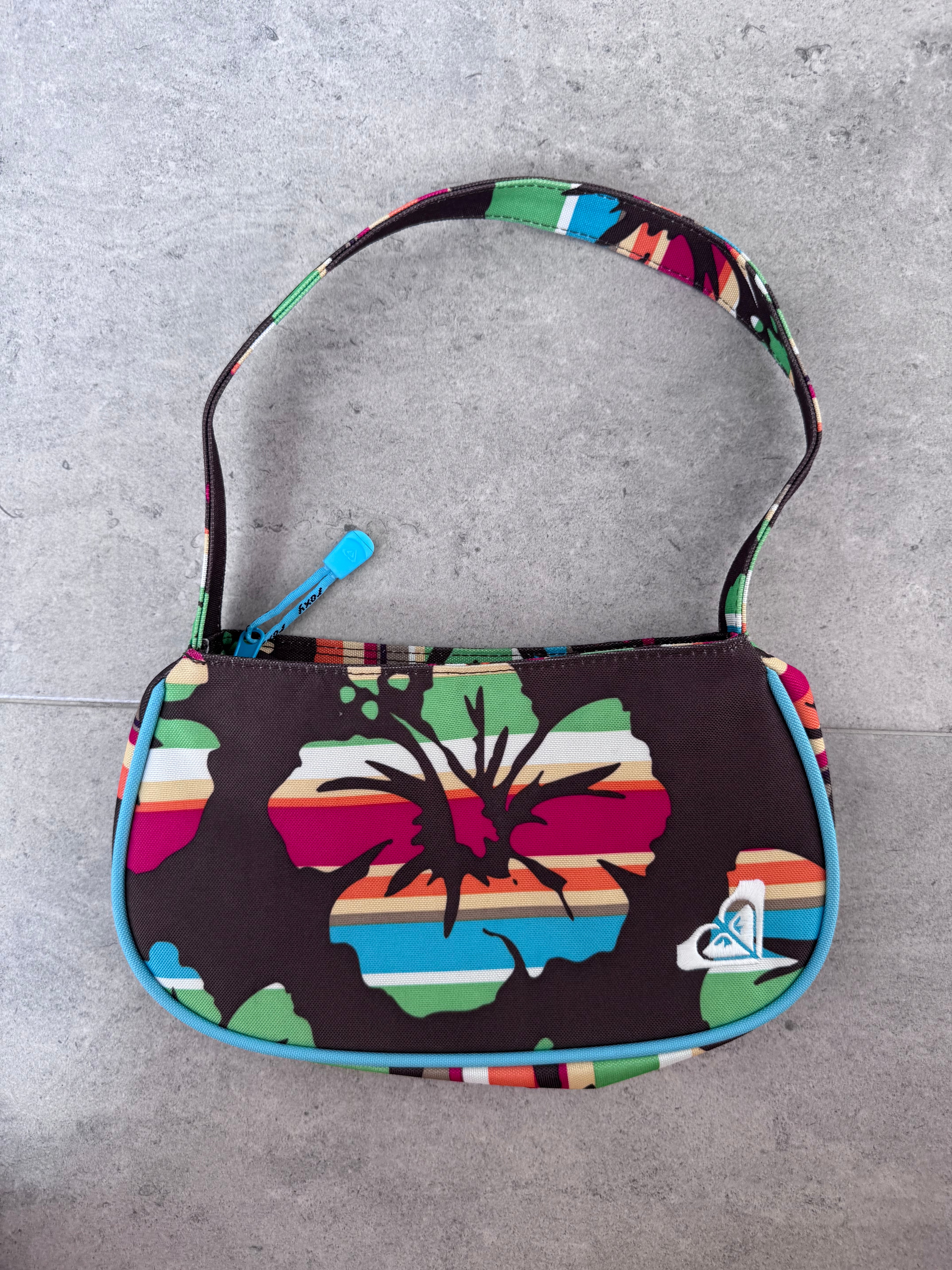 Y2K Roxy bag brown/multicolor – front view