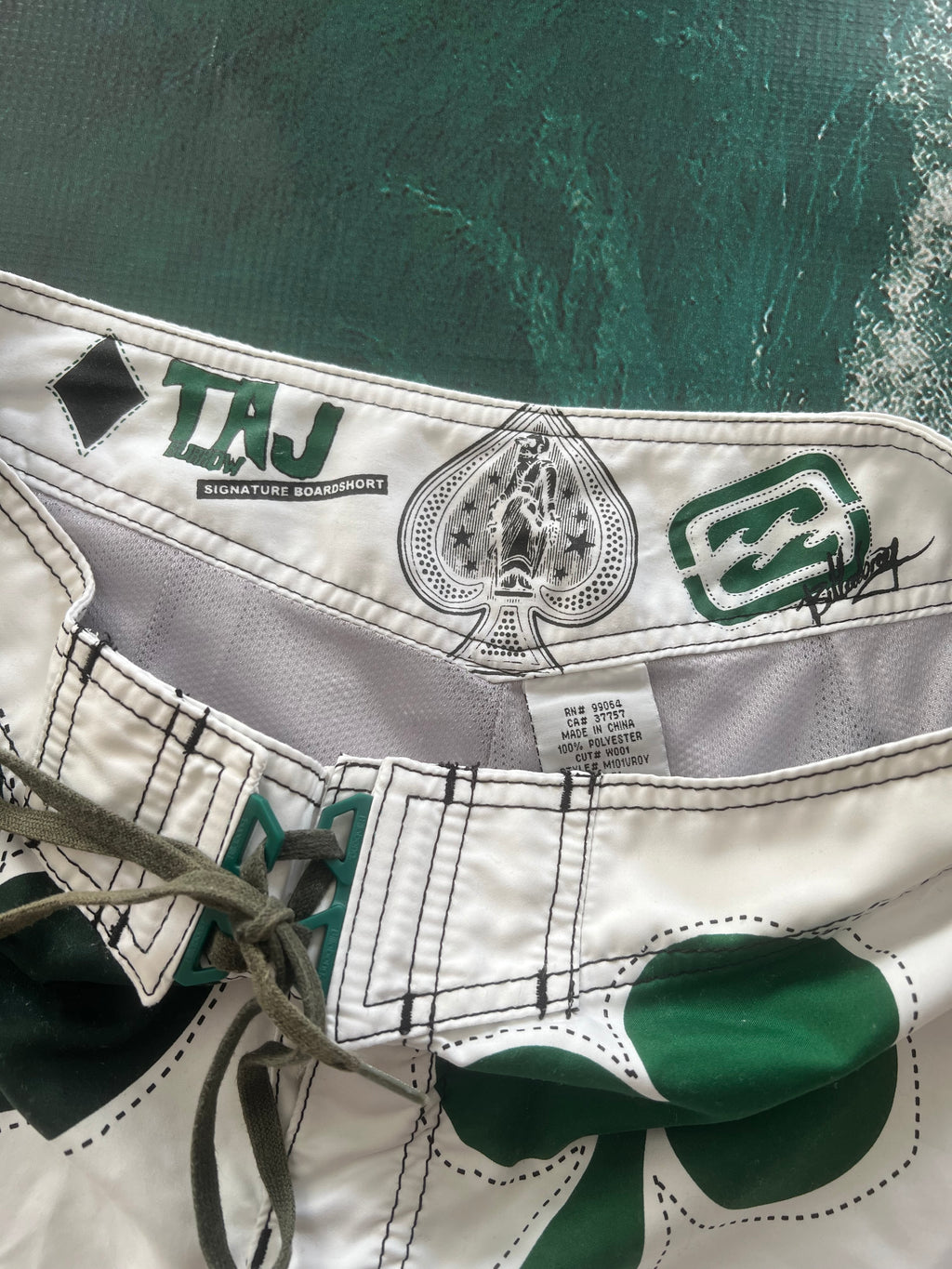 Y2K Billabong "Taj Burrow - Royal Flush Signature Series Boardshorts (31)