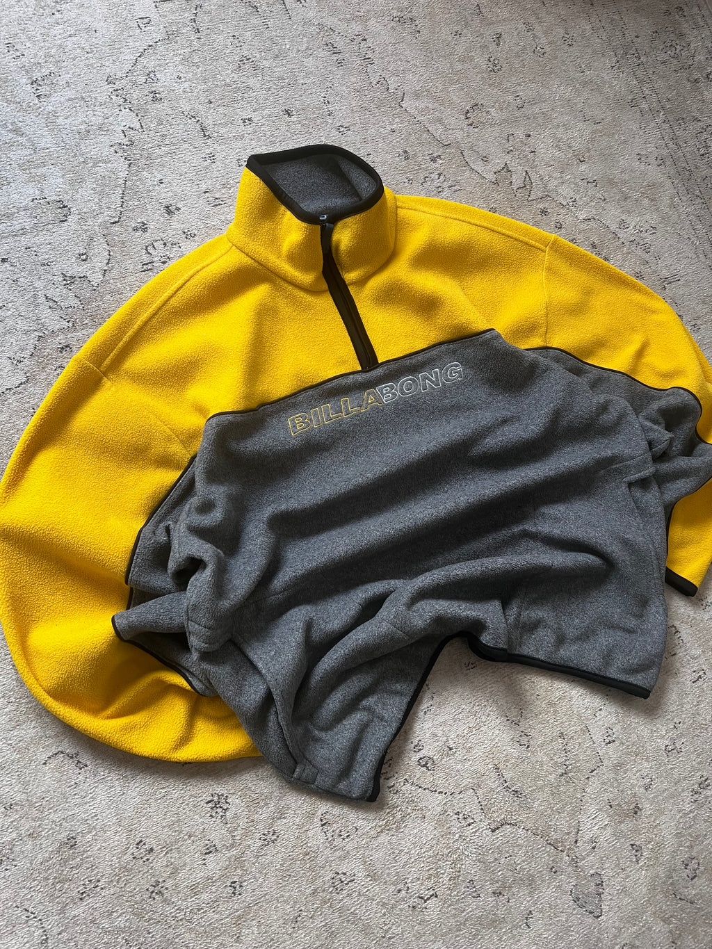 2000´s Billabong  Fleece Sweatshirt Quarter Zip (XL)