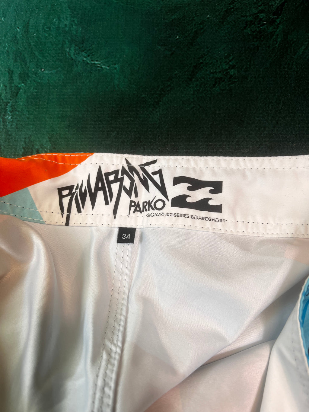 Y2K Billabong "Joel Parko - OG Signature Series Boardshorts (34) * DEADSTOCK