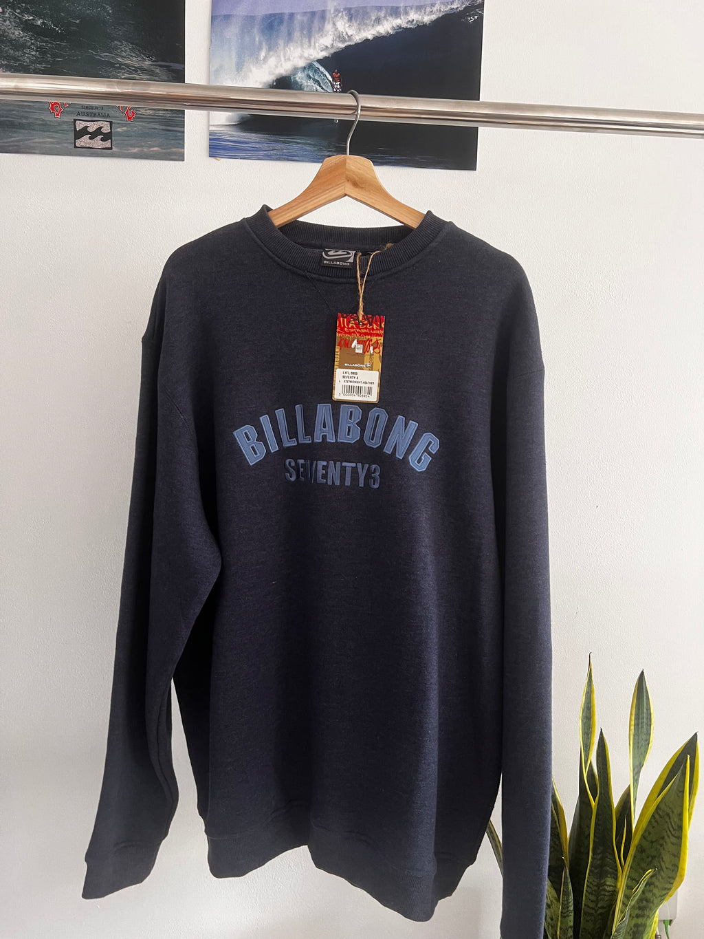Vintage Billabong Seventy 3 Sweatshirt (L)* DEADSTOCK*
