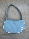 Vintage Y2K Roxy surf bag, blue - front