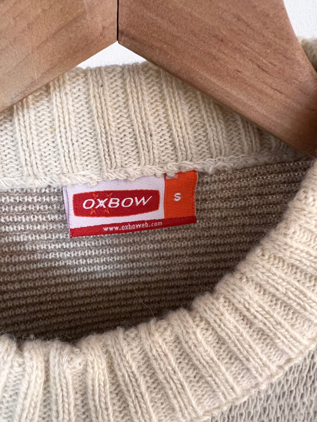 Y2K Oxbow Geometric Knit Sweater (S)