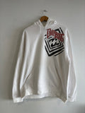 2000’S Billabong Hoodie White Graphic Y2K Surf (L)