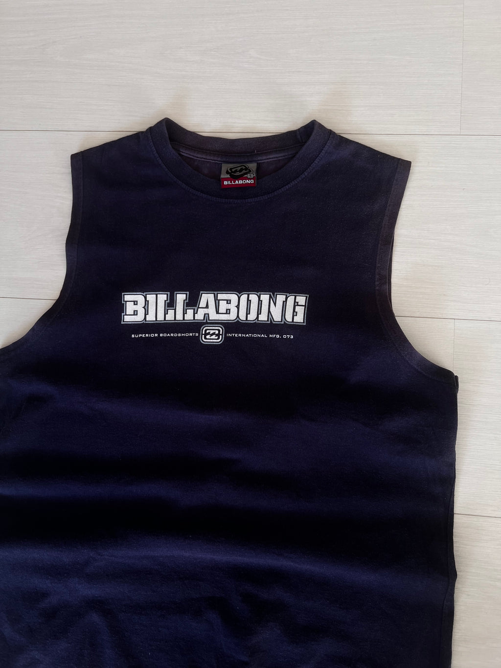 2000s Billabong tank top front — authentic vintage surfwear