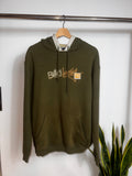 Billabong Hoodie Olive Graphic Y2K (M)