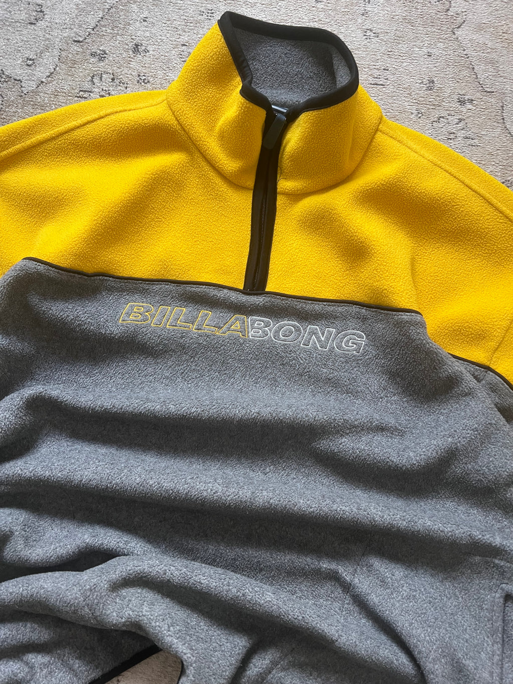 2000´s Billabong  Fleece Sweatshirt Quarter Zip (XL)