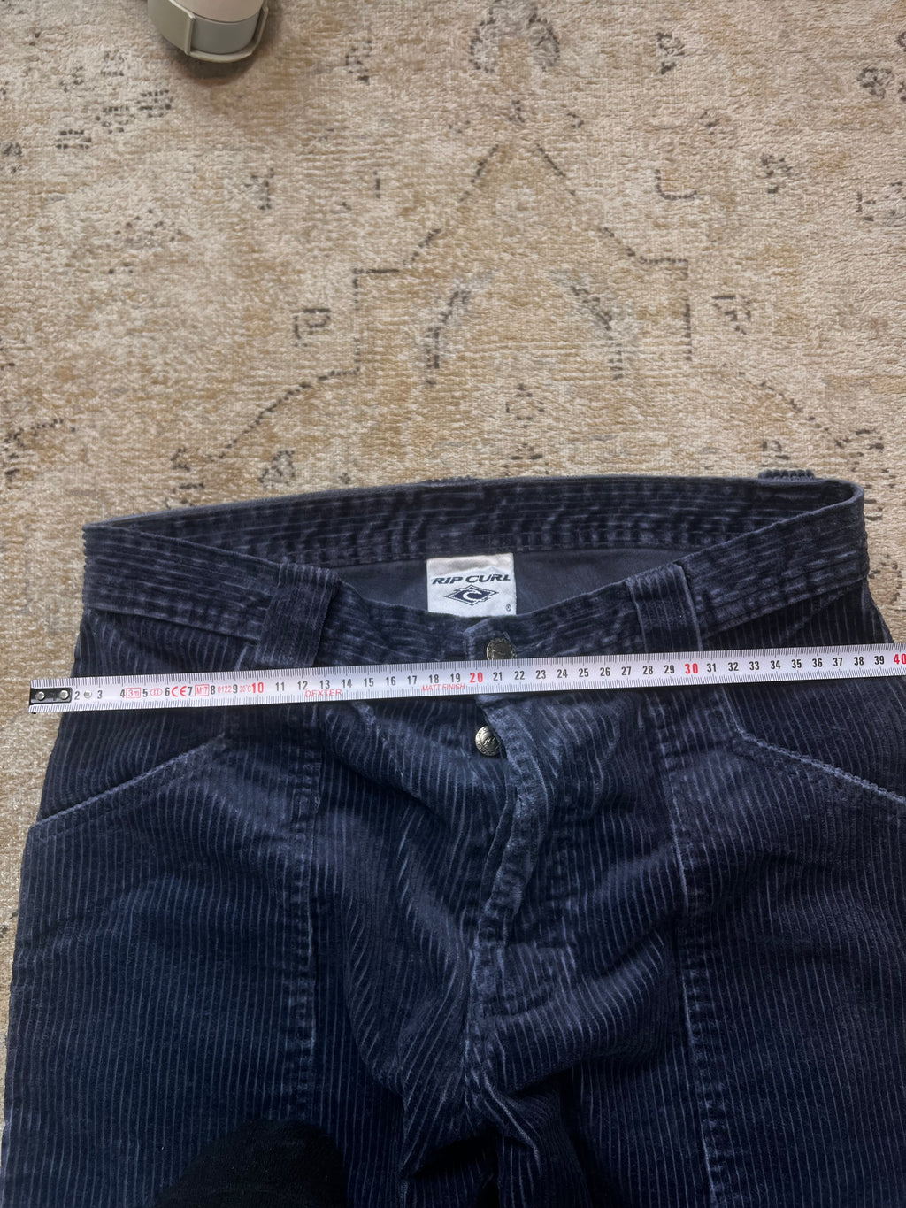 Y2K Rip Curl Corduroy Pants (S) DEADSTOCK