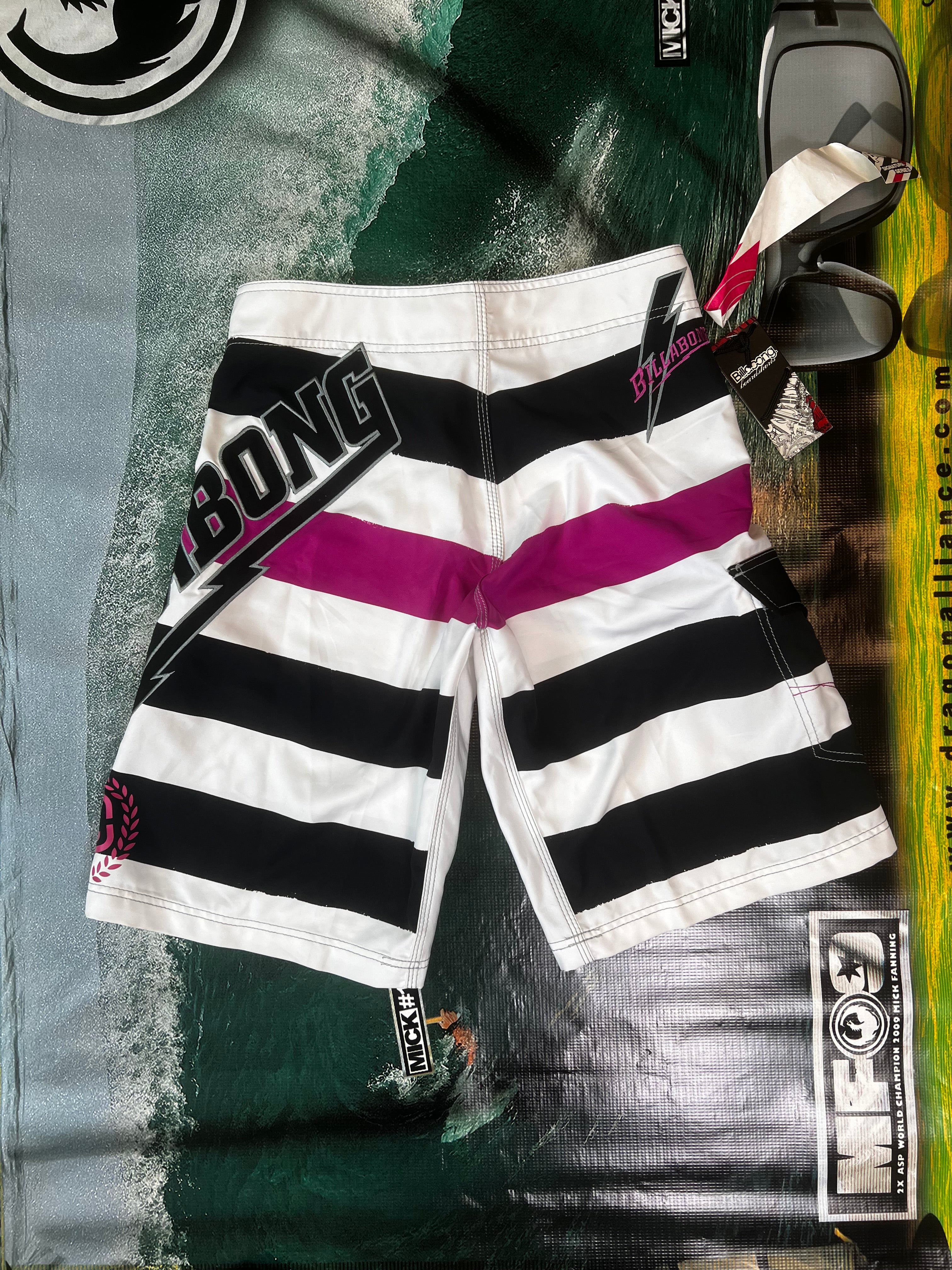 Y2K Billabong "Joel Parko - OG Signature Series Boardshorts (30) *DEADSTOCK