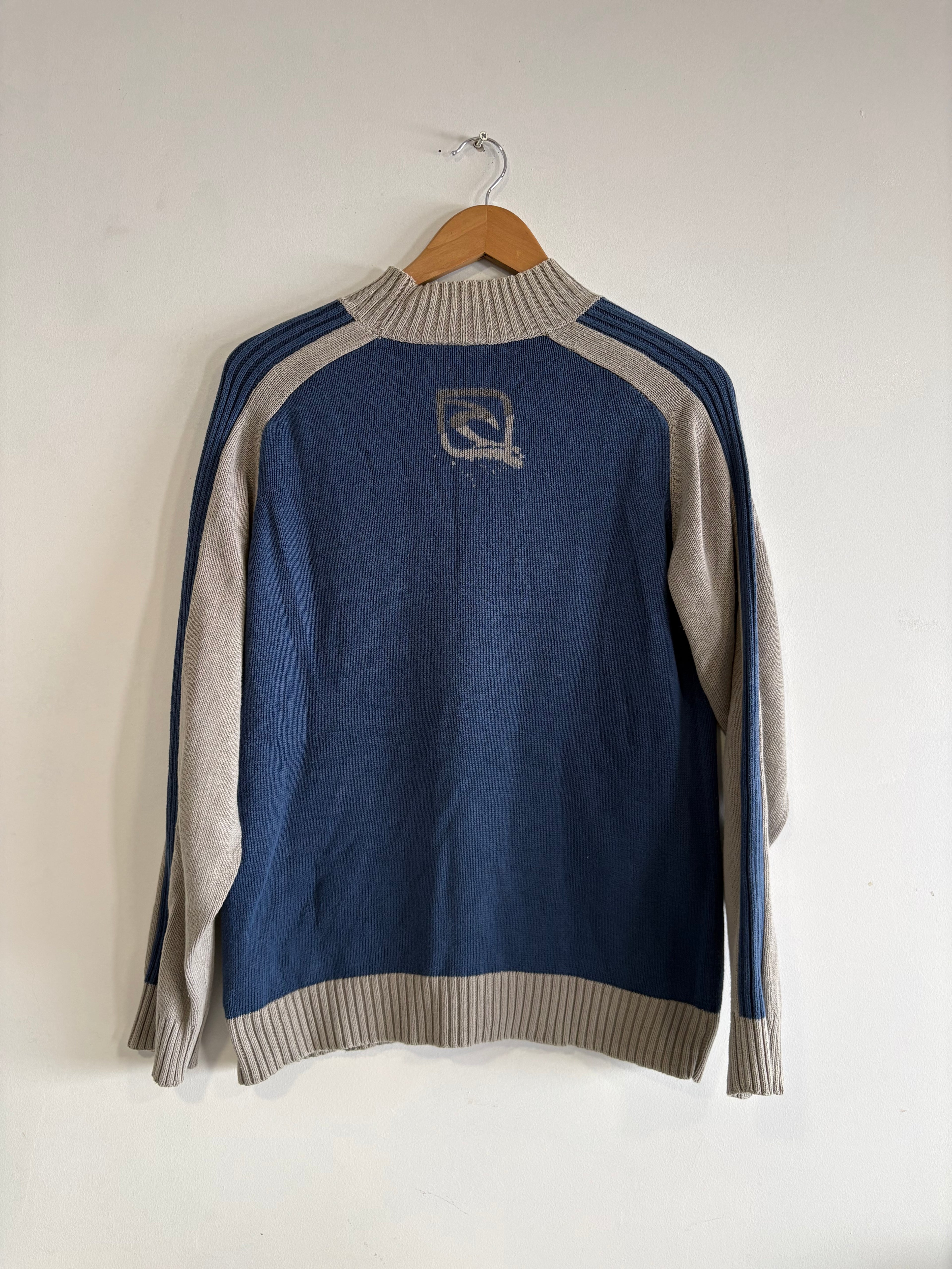 Y2K Rip Curl Knit Sweater Big Logo Surf Y2K (16 Years / Fits S)