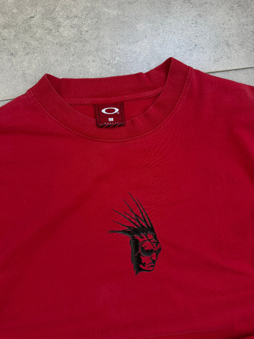 Vintage Y2K Oakley Factory Pilot t-shirt, red, size M - back