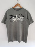 Y2K Quiksilver t-shirt grey size L – front view